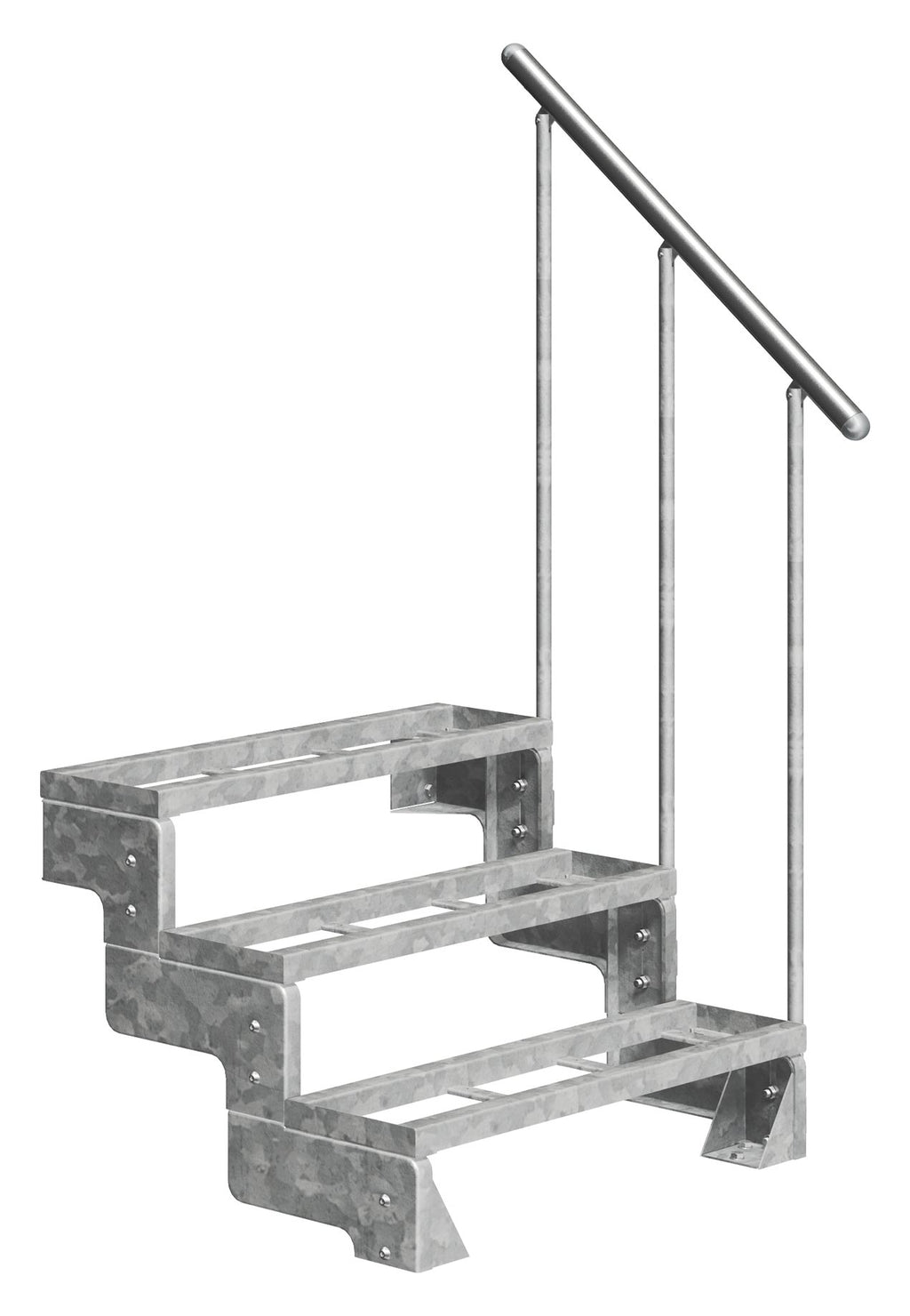 Gardentop - Stufen Einlegestufen - 80 cm - Gartentreppe - Außentreppe für den Garten