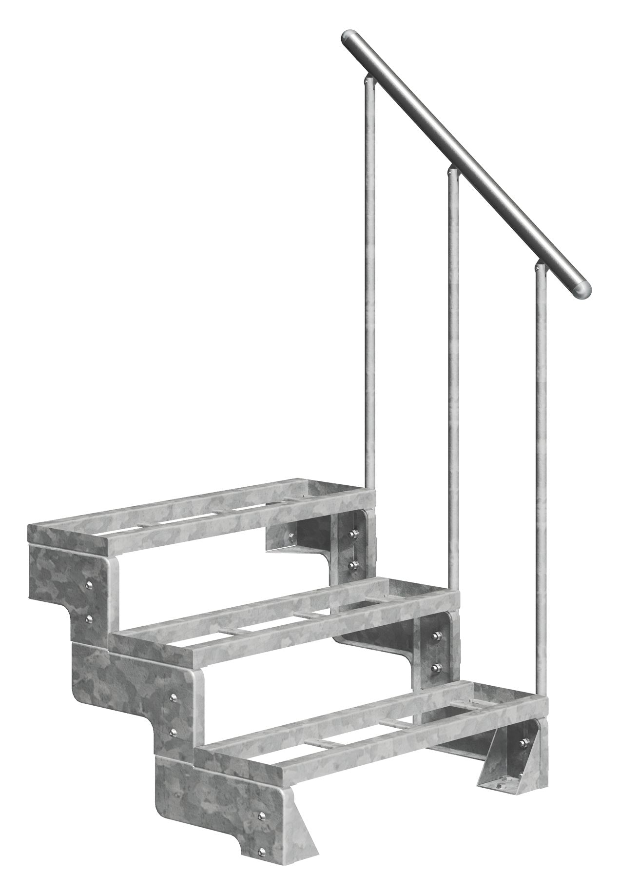 Gardentop - Stufen Einlegestufen - 100 cm - Gartentreppe - Außentreppe für den Garten