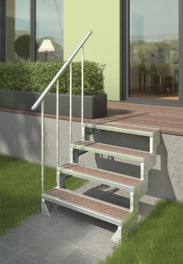 Gardentop - Stufen Einlegestufen - 100 cm