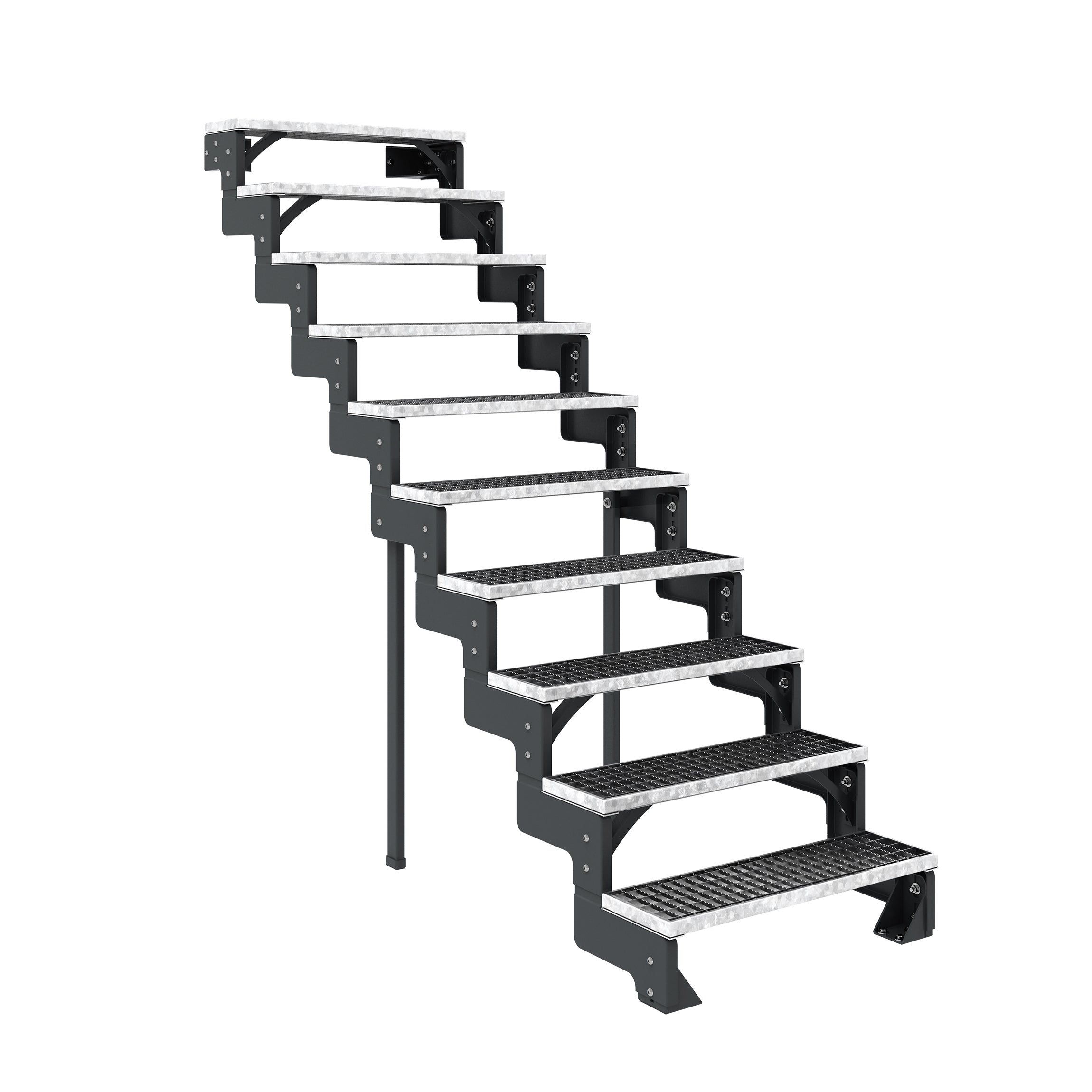 Gardentop Anthrazit NEU!!! - Stufen GITTERROST - 80 cm