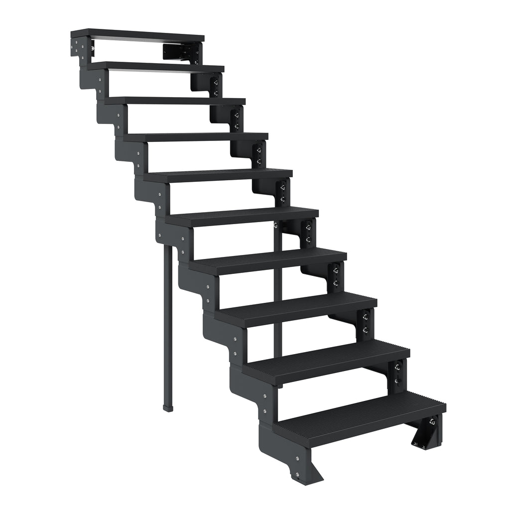 Gardentop Anthrazit NEU!!! - Stufen Trimax ANTHRAZIT - 100 cm