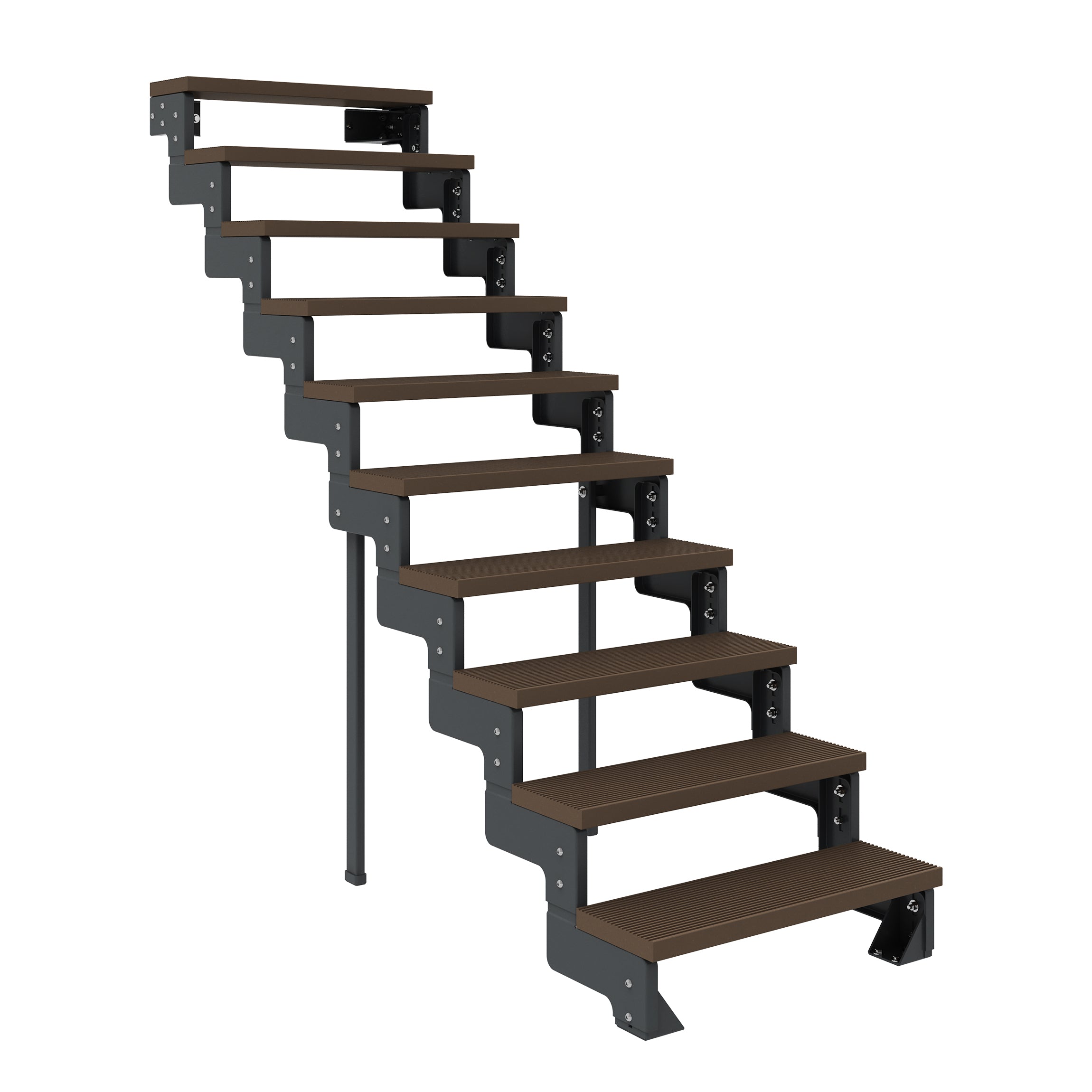 Gardentop Anthrazit NEU!!! - Stufen Trimax DUNKELBRAUN - 80 cm