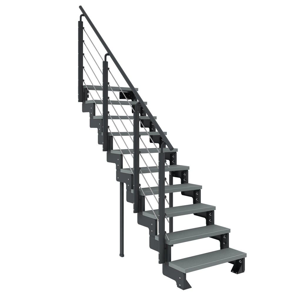 Gardentop Anthrazit NEU!!! - Stufen Trimax GRAU - 80 cm