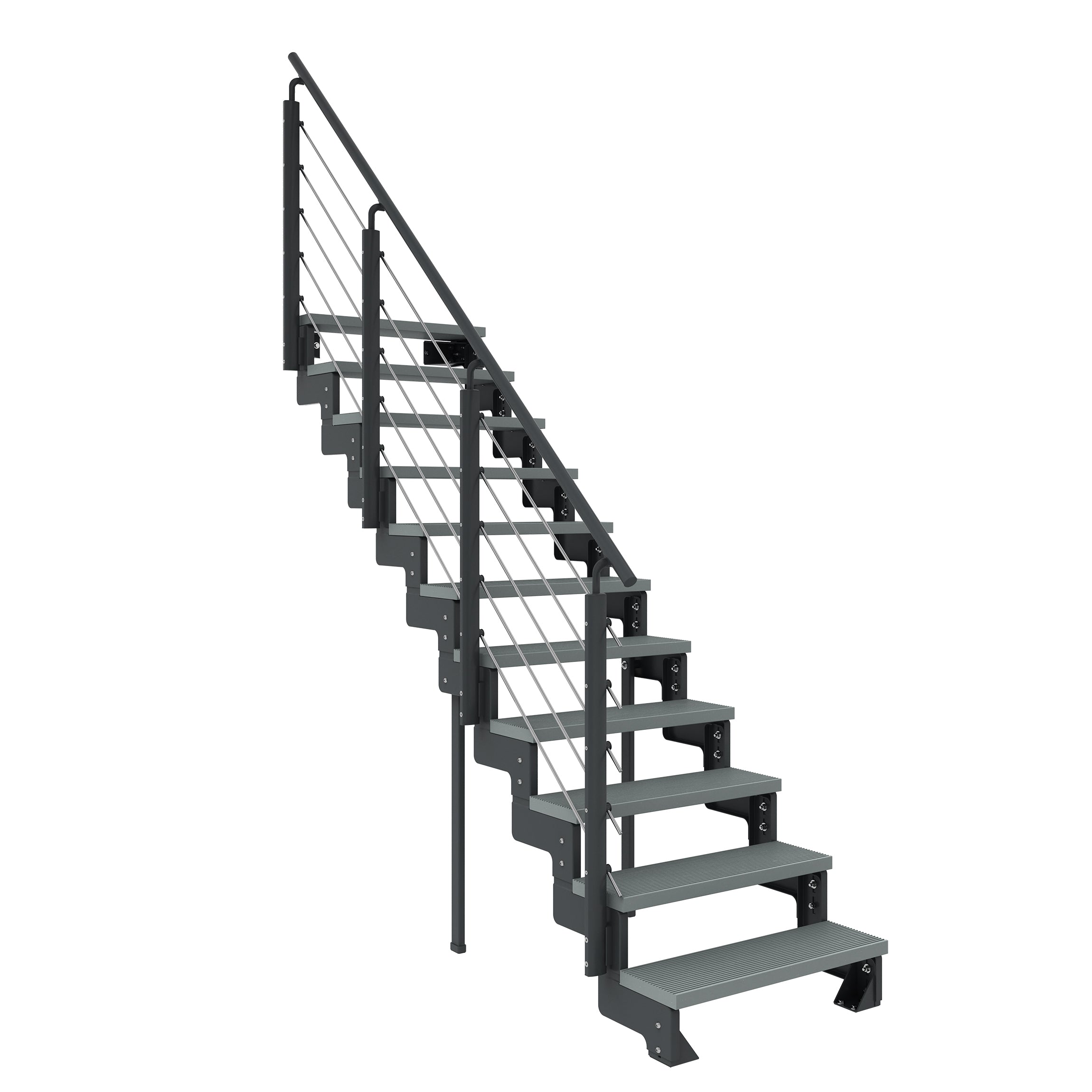 Gardentop Anthrazit NEU!!! - Stufen Trimax GRAU - 80 cm