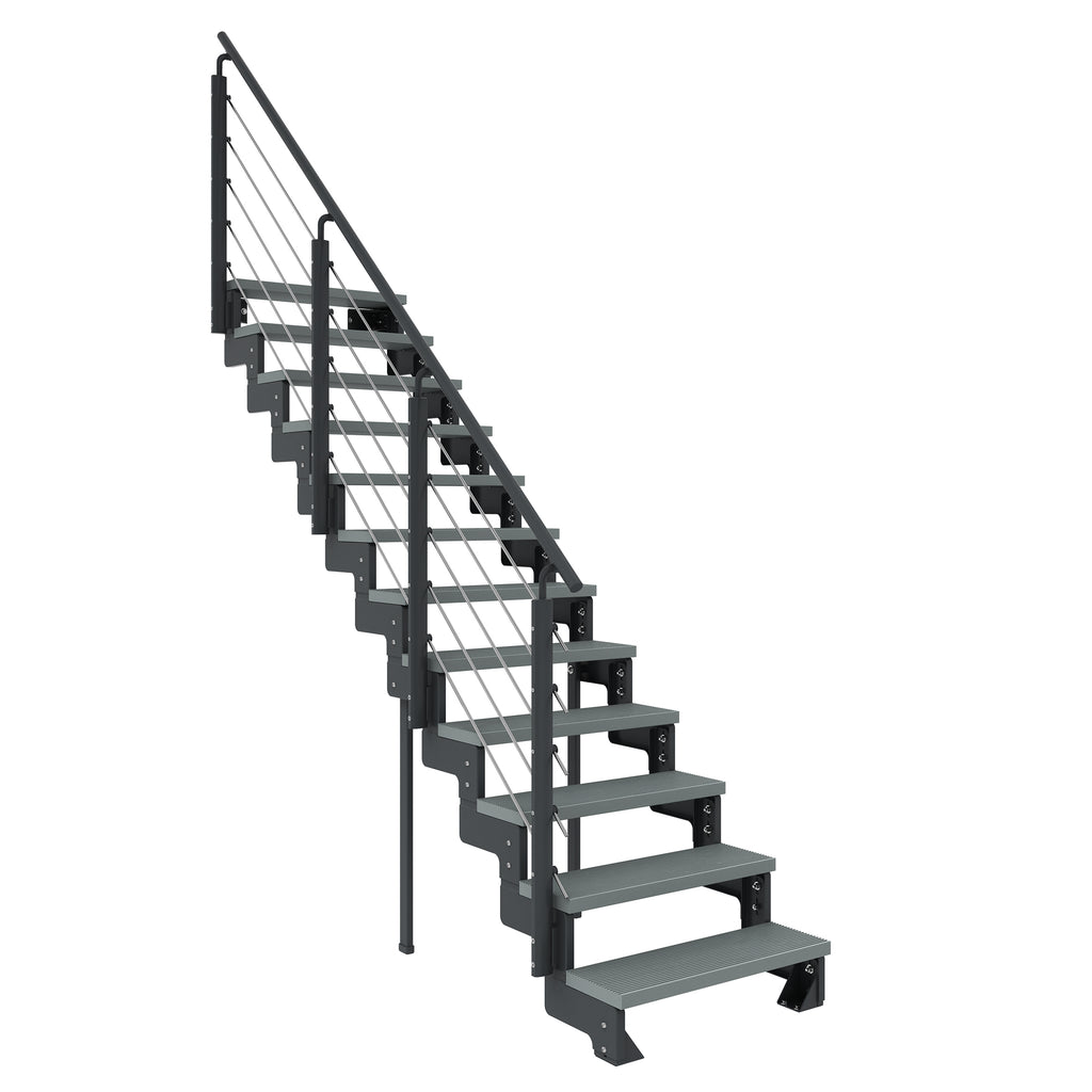 Gardentop Anthrazit NEU!!! - Stufen Trimax GRAU - 80 cm