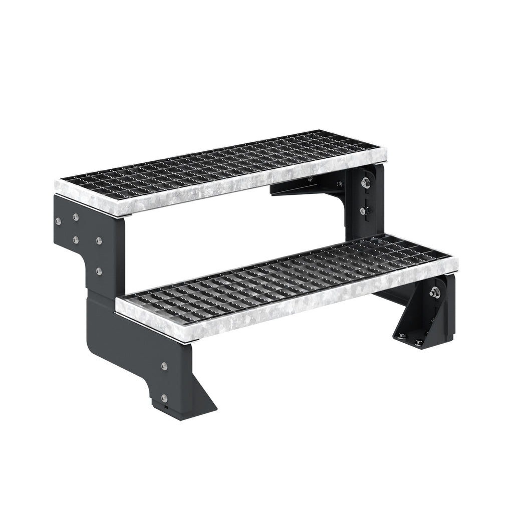 Gardentop Anthrazit NEU!!! - Stufen GITTERROST - 80 cm