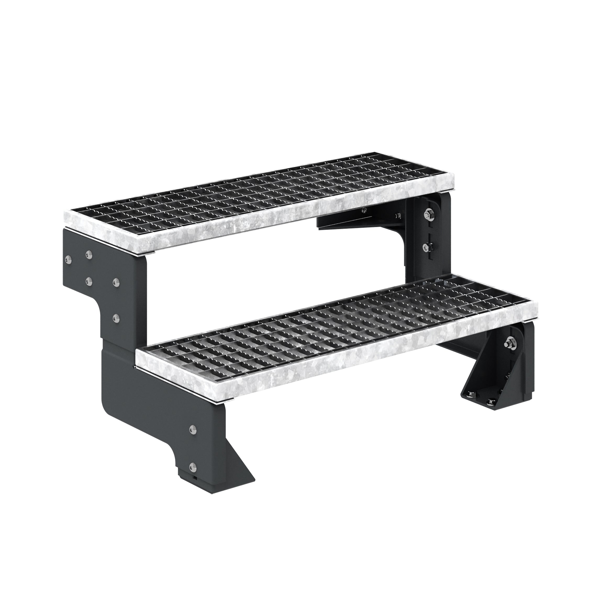 Gardentop Anthrazit NEU!!! - Stufen GITTERROST - 80 cm
