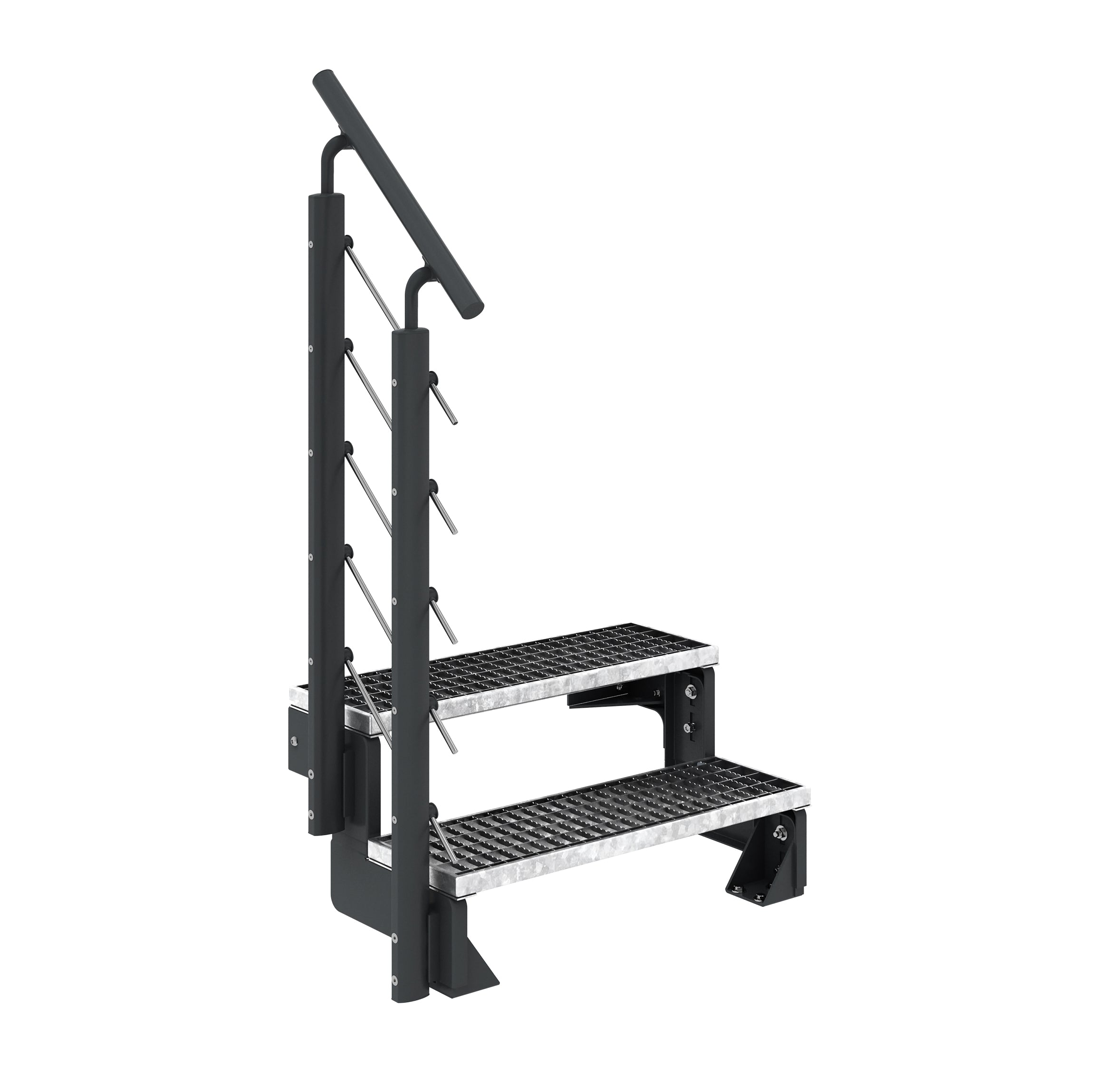 Gardentop Anthrazit NEU!!! - Stufen GITTERROST - 80 cm