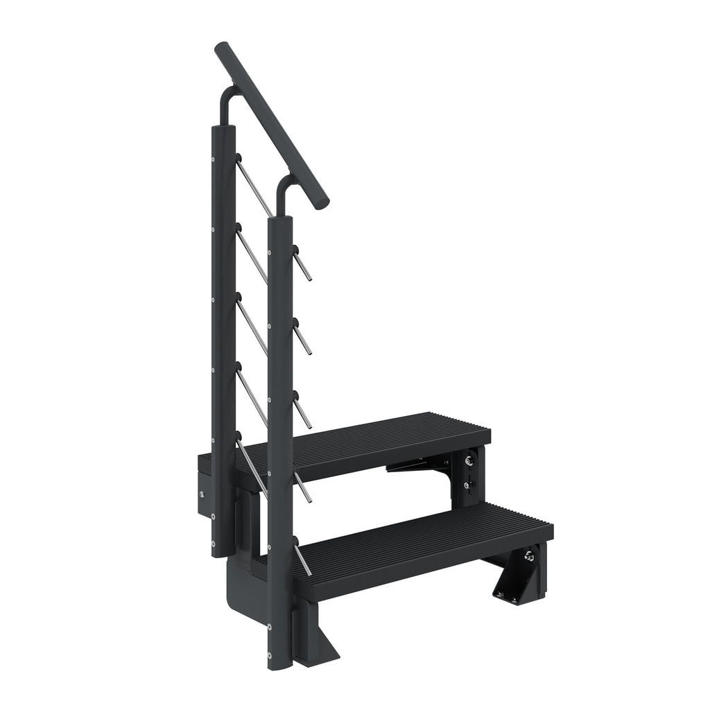Gardentop Anthrazit NEU!!! - Stufen Trimax ANTHRAZIT - 100 cm
