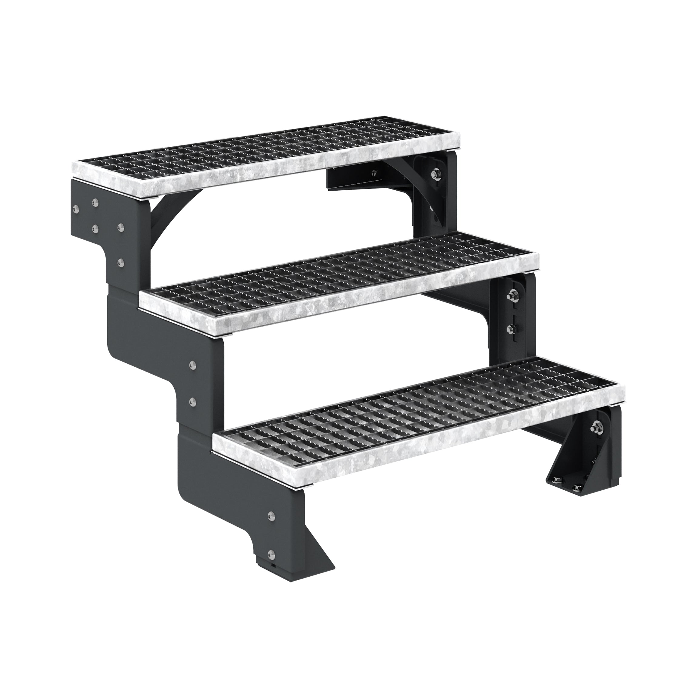Gardentop Anthrazit NEU!!! - Stufen GITTERROST - 80 cm