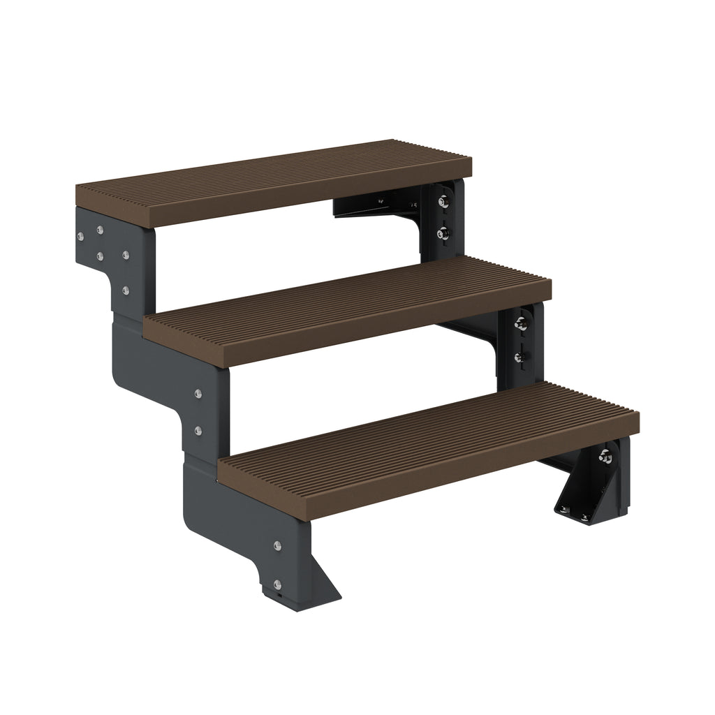 Gardentop Anthrazit NEU!!! - Stufen Trimax DUNKELBRAUN - 80 cm