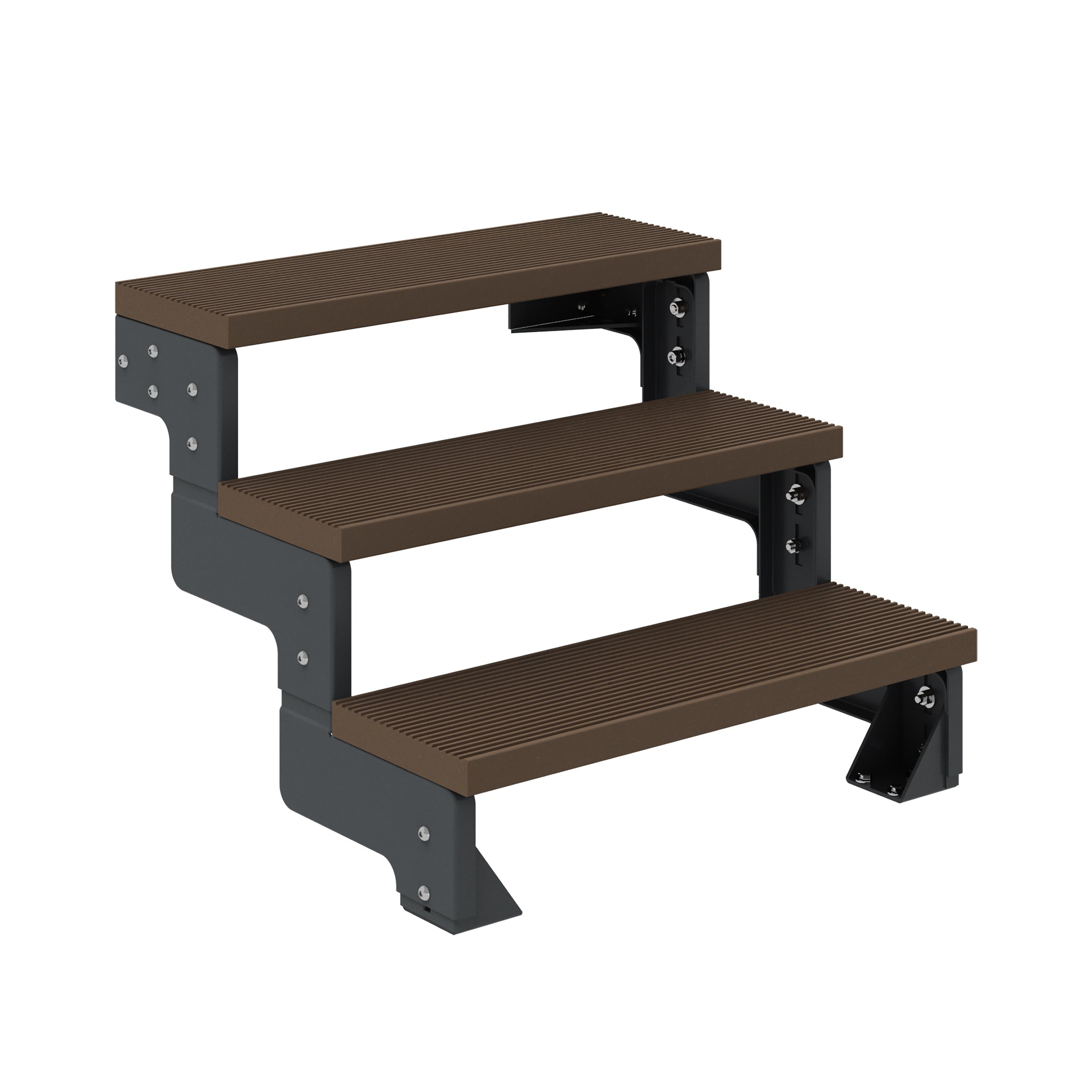 Gardentop Anthrazit NEU!!! - Stufen Trimax DUNKELBRAUN - 80 cm