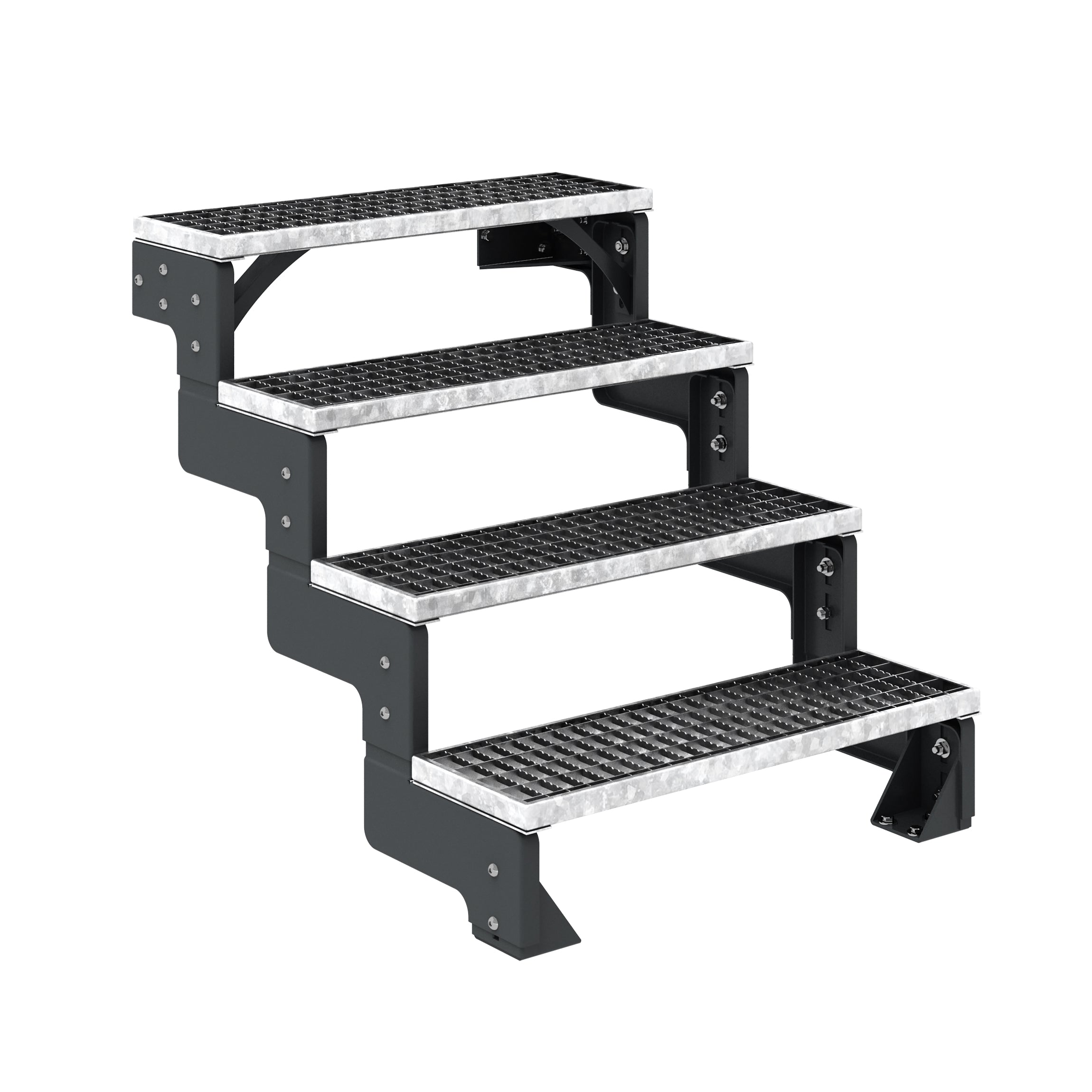 Gardentop Anthrazit NEU!!! - Stufen Trimax GITTERROST - 100 cm