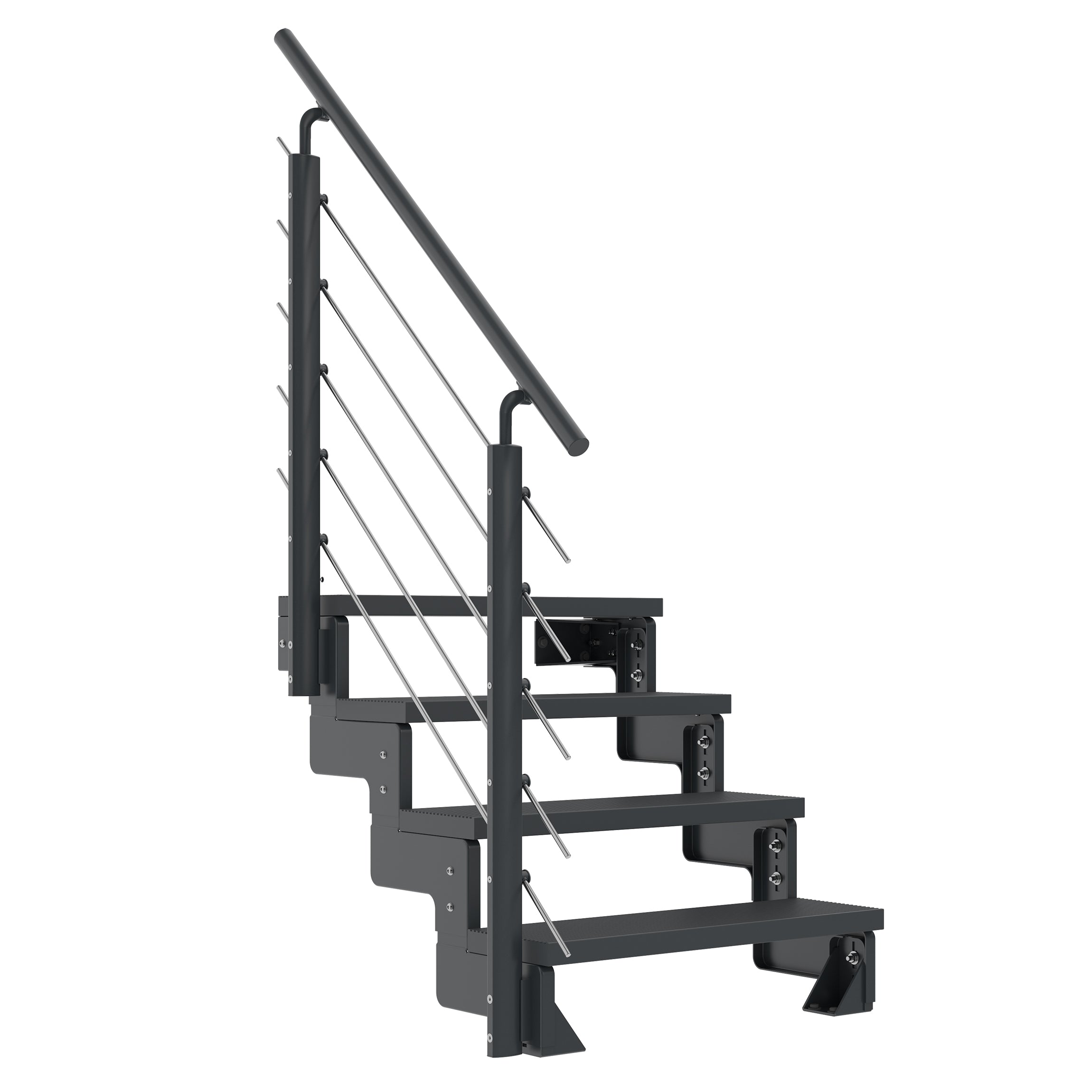 Gardentop Anthrazit NEU!!! - Stufen Trimax ANTHRAZIT - 100 cm