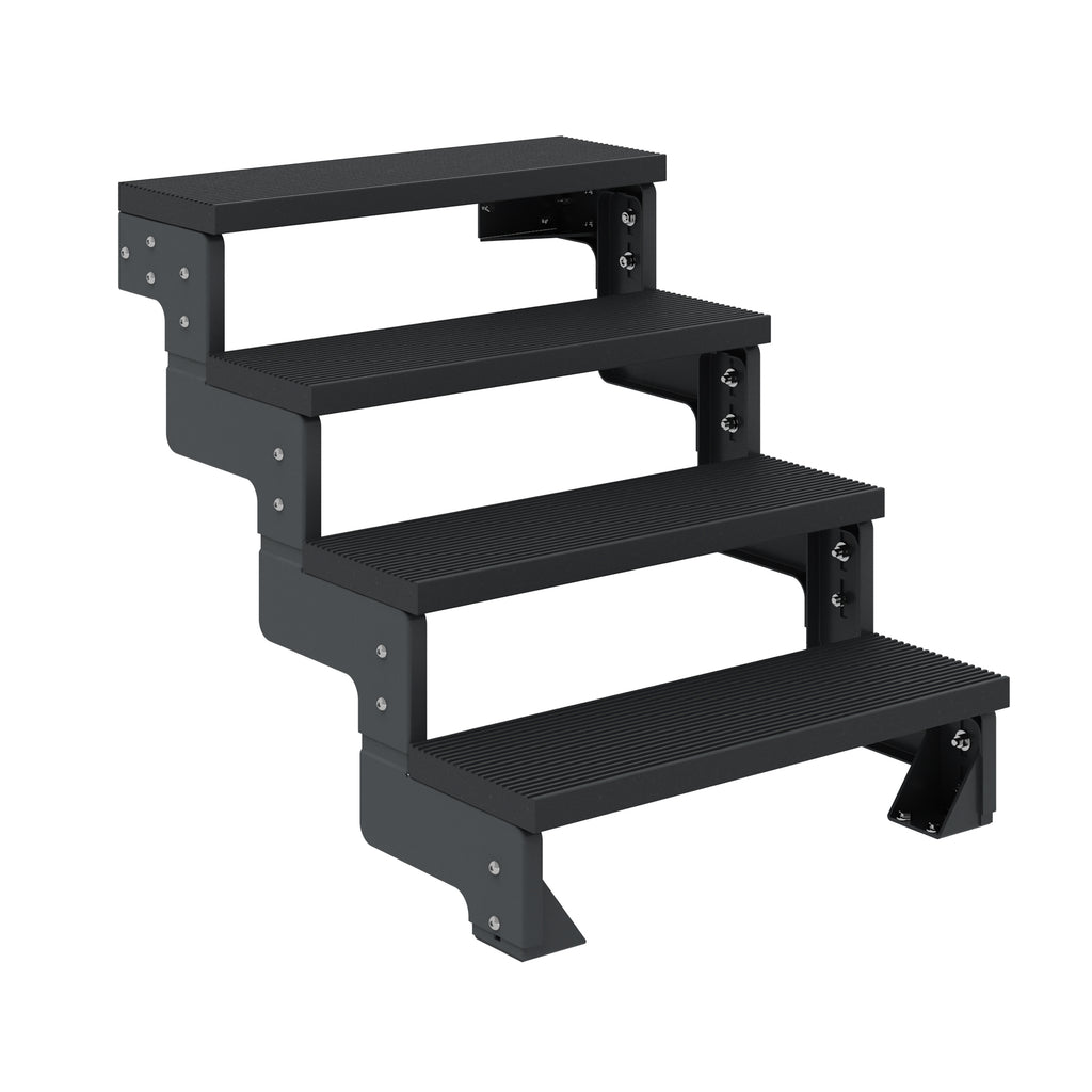 Gardentop Anthrazit NEU!!! - Stufen Trimax ANTHRAZIT - 100 cm