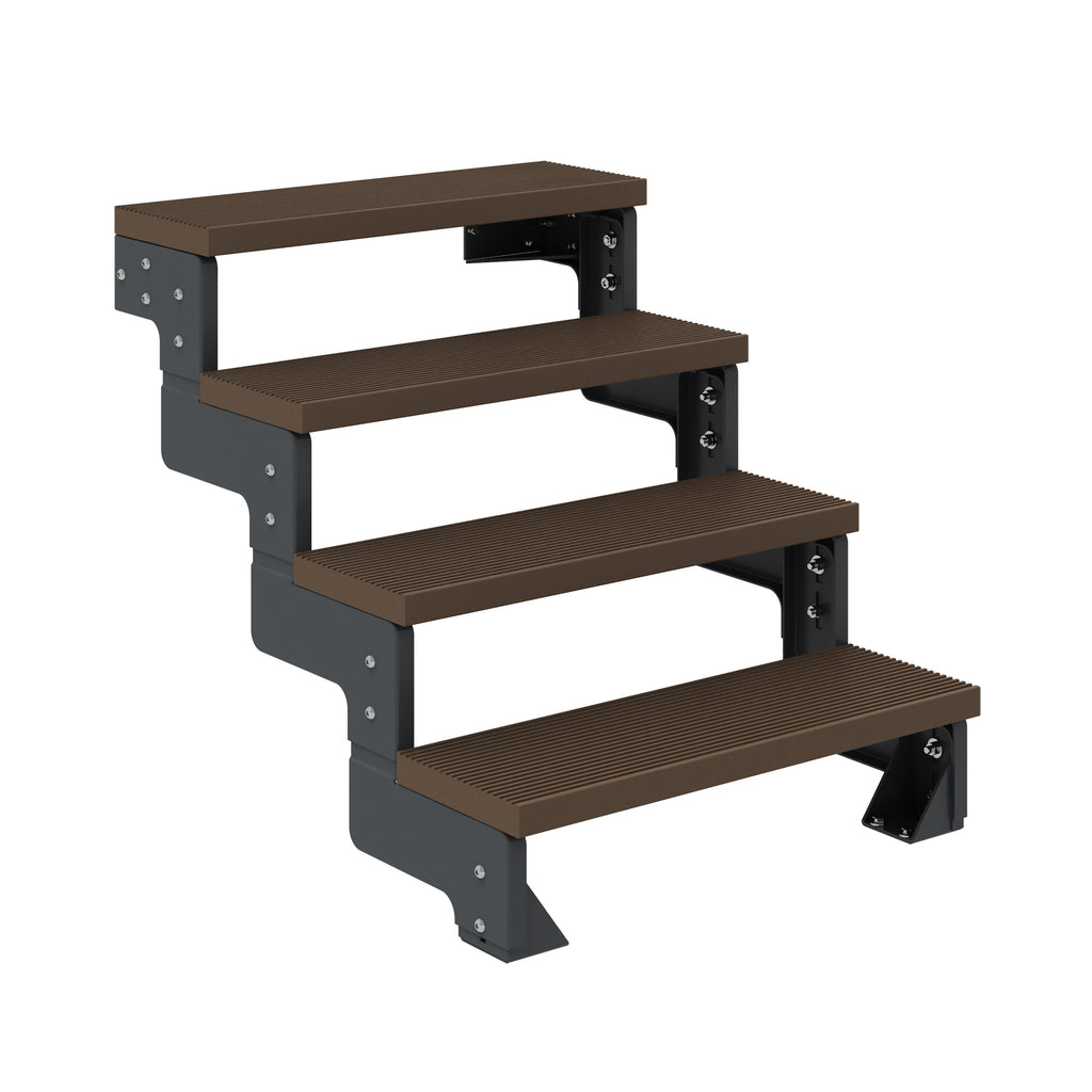 Gardentop Anthrazit NEU!!! - Stufen Trimax DUNKELBRAUN - 80 cm