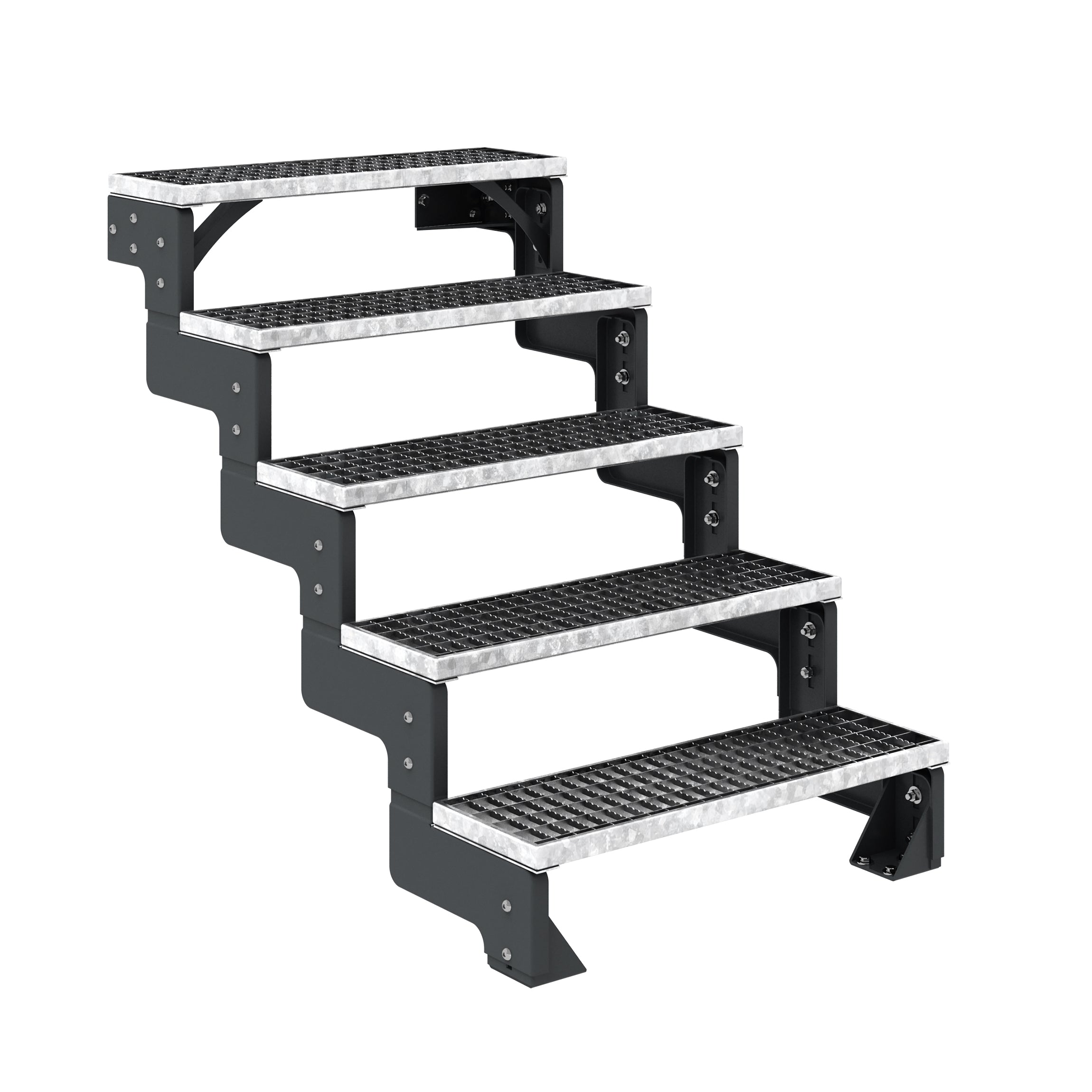 Gardentop Anthrazit NEU!!! - Stufen GITTERROST - 80 cm