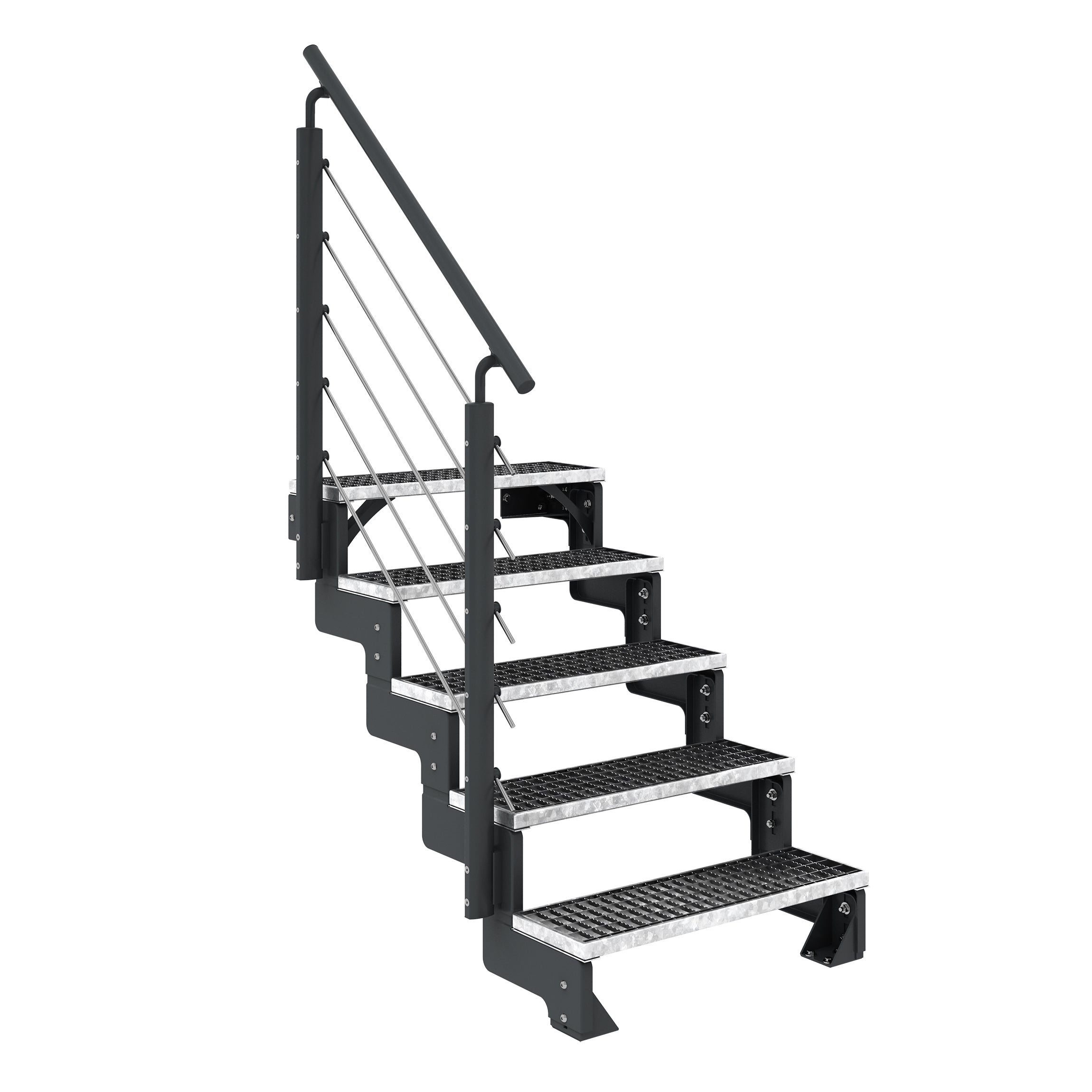 Gardentop Anthrazit NEU!!! - Stufen GITTERROST - 80 cm