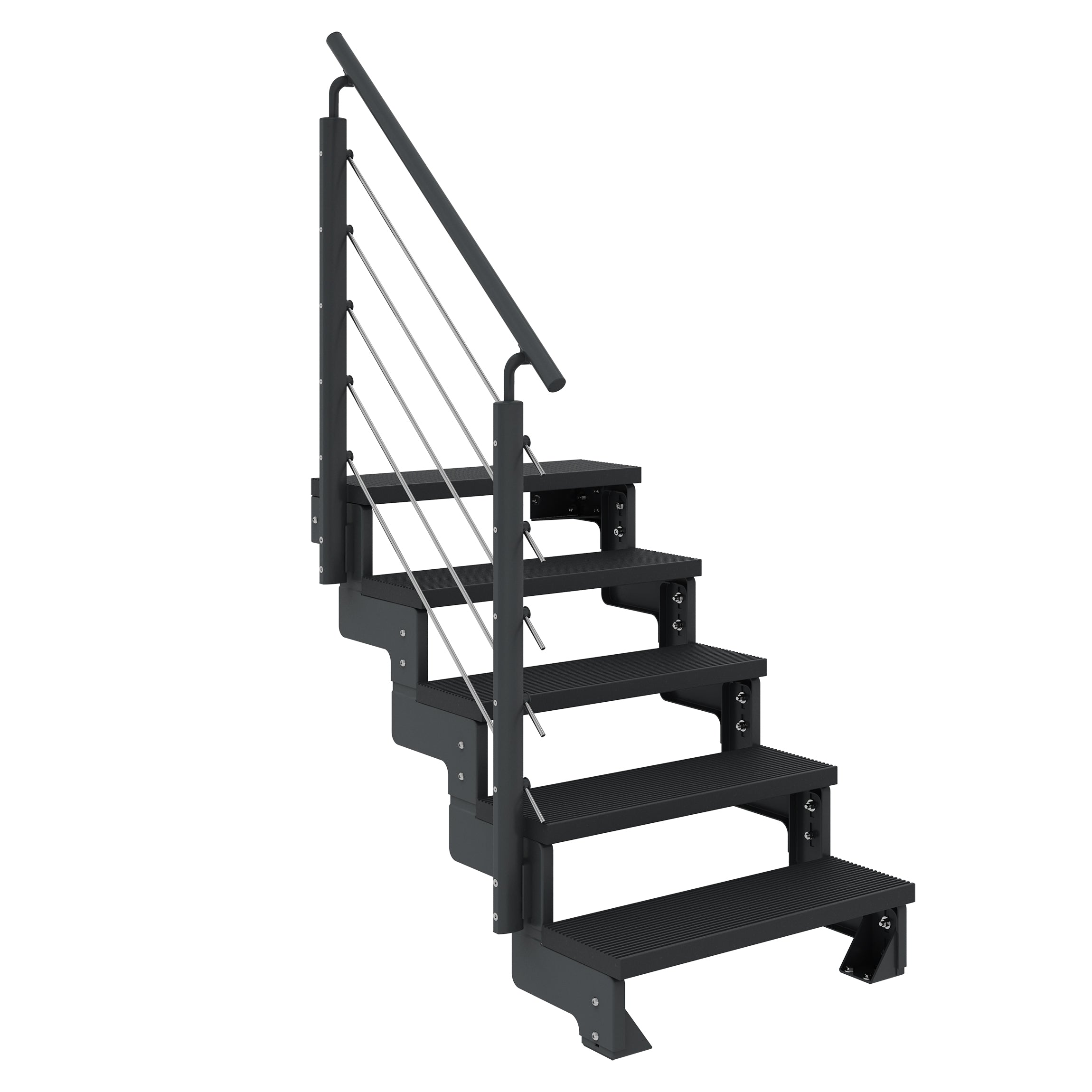 Gardentop Anthrazit NEU!!! - Stufen Trimax ANTHRAZIT - 100 cm