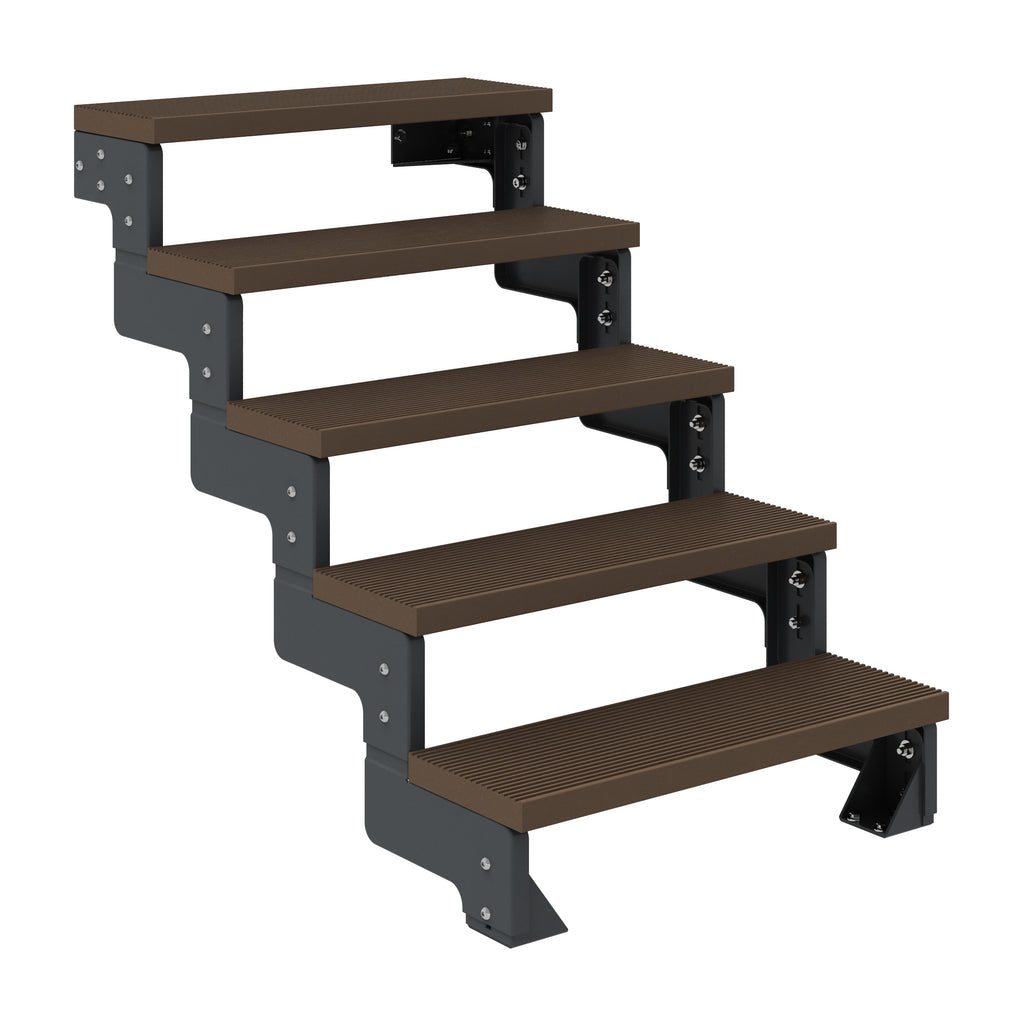 Gardentop Anthrazit NEU!!! - Stufen Trimax DUNKELBRAUN - 80 cm