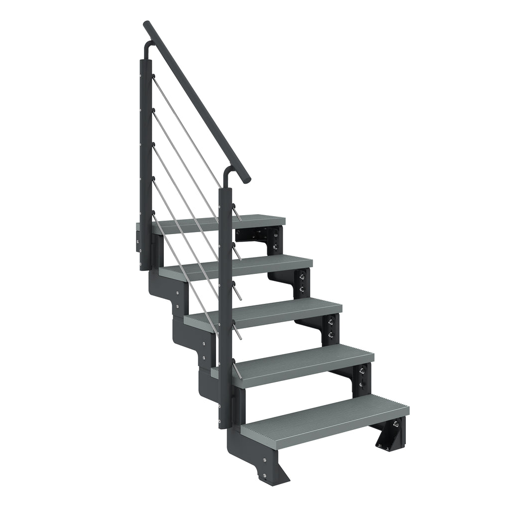 Gardentop Anthrazit NEU!!! - Stufen Trimax GRAU - 80 cm