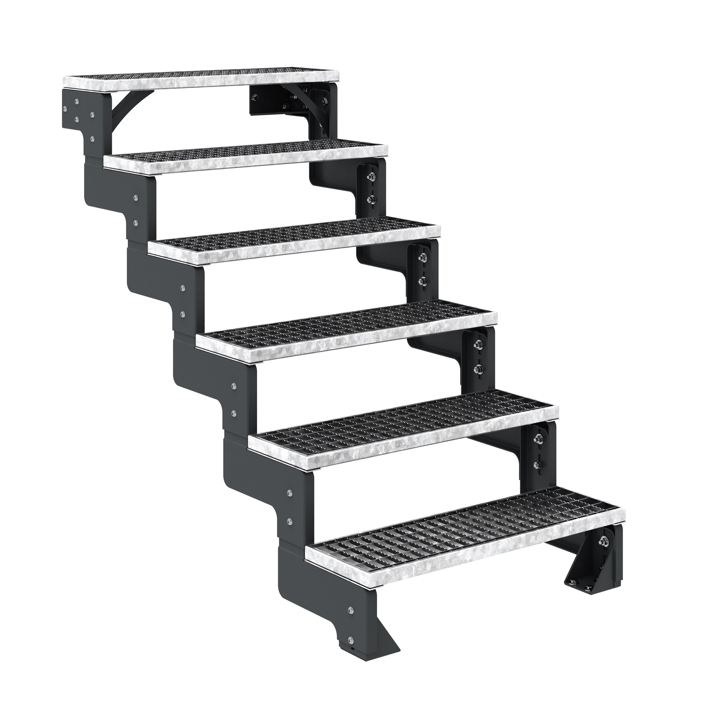 Gardentop Anthrazit NEU!!! - Stufen GITTERROST - 80 cm