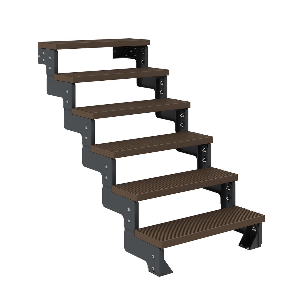 Gardentop Anthrazit NEU!!! - Stufen Trimax DUNKELBRAUN - 80 cm