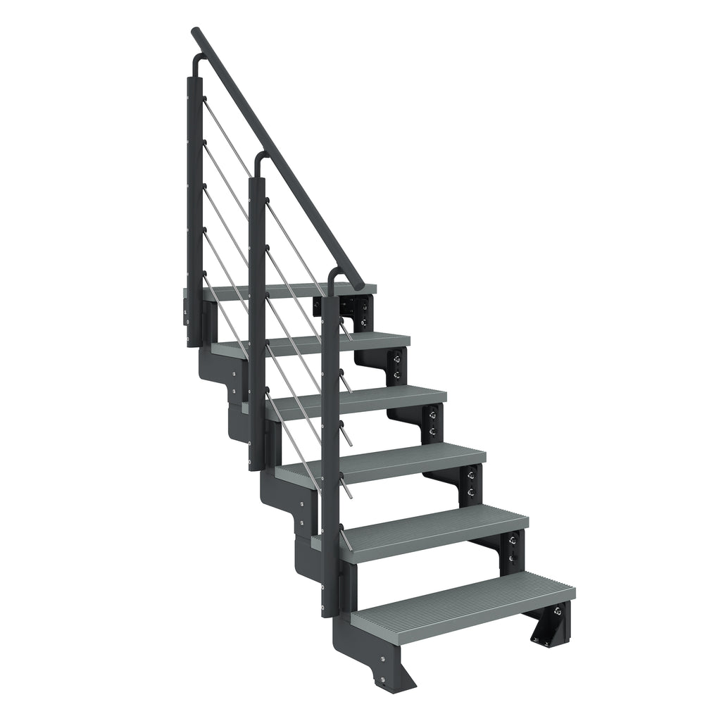 Gardentop Anthrazit NEU!!! - Stufen Trimax GRAU - 80 cm