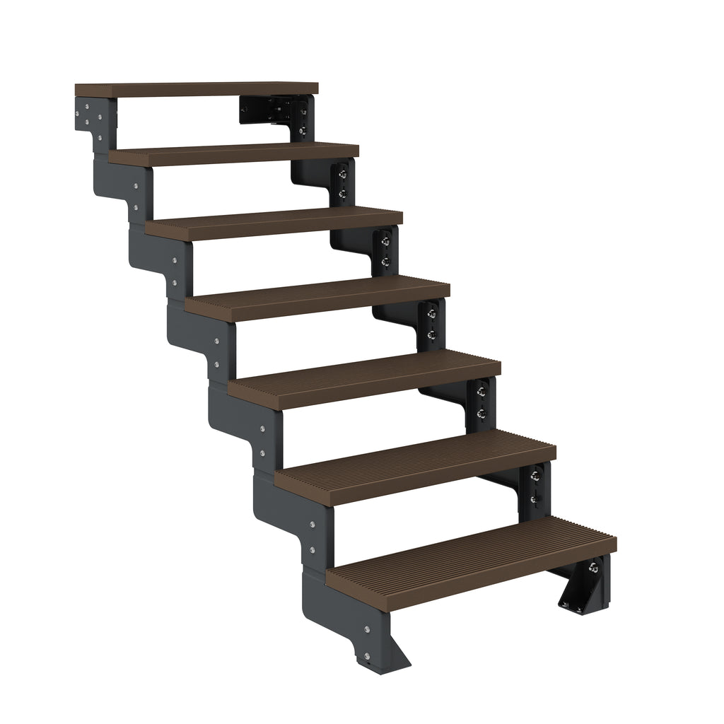 Gardentop Anthrazit NEU!!! - Stufen Trimax DUNKELBRAUN - 80 cm
