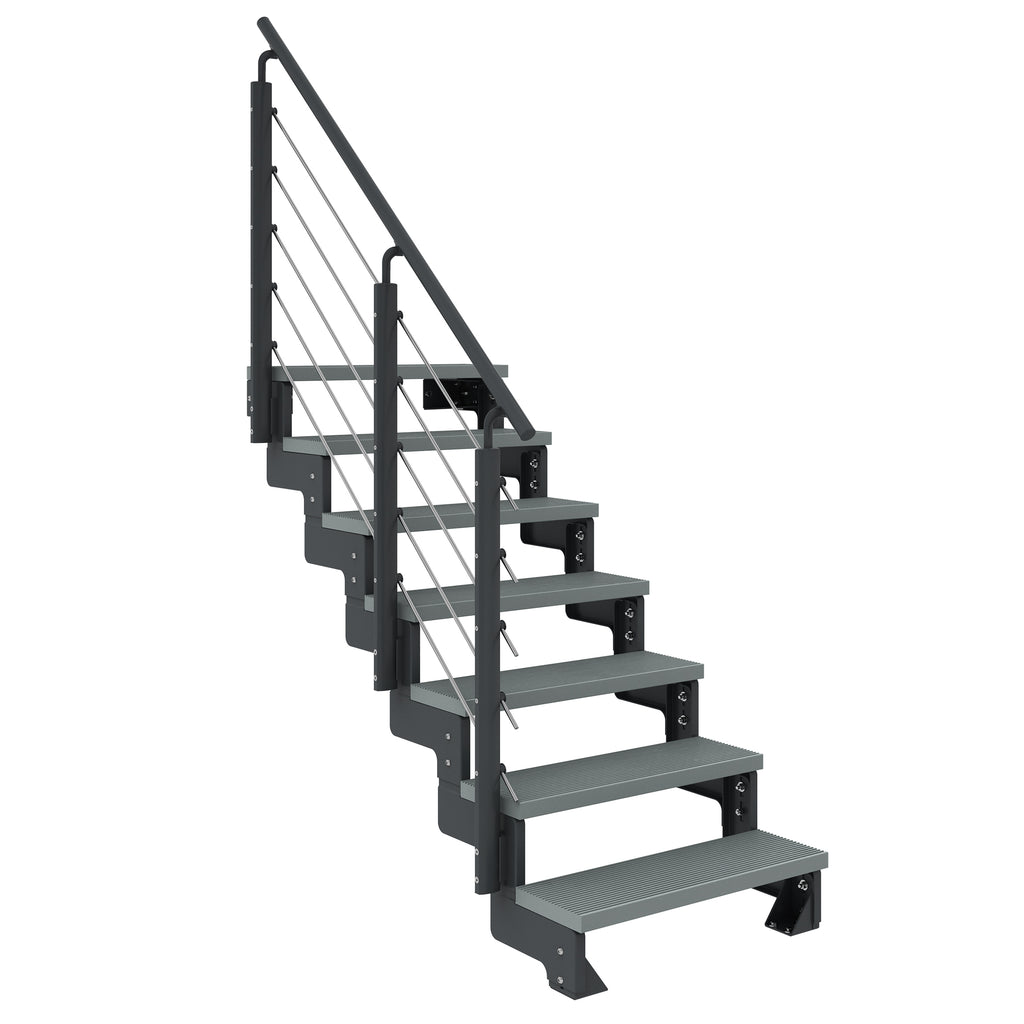 Gardentop Anthrazit NEU!!! - Stufen Trimax GRAU - 80 cm