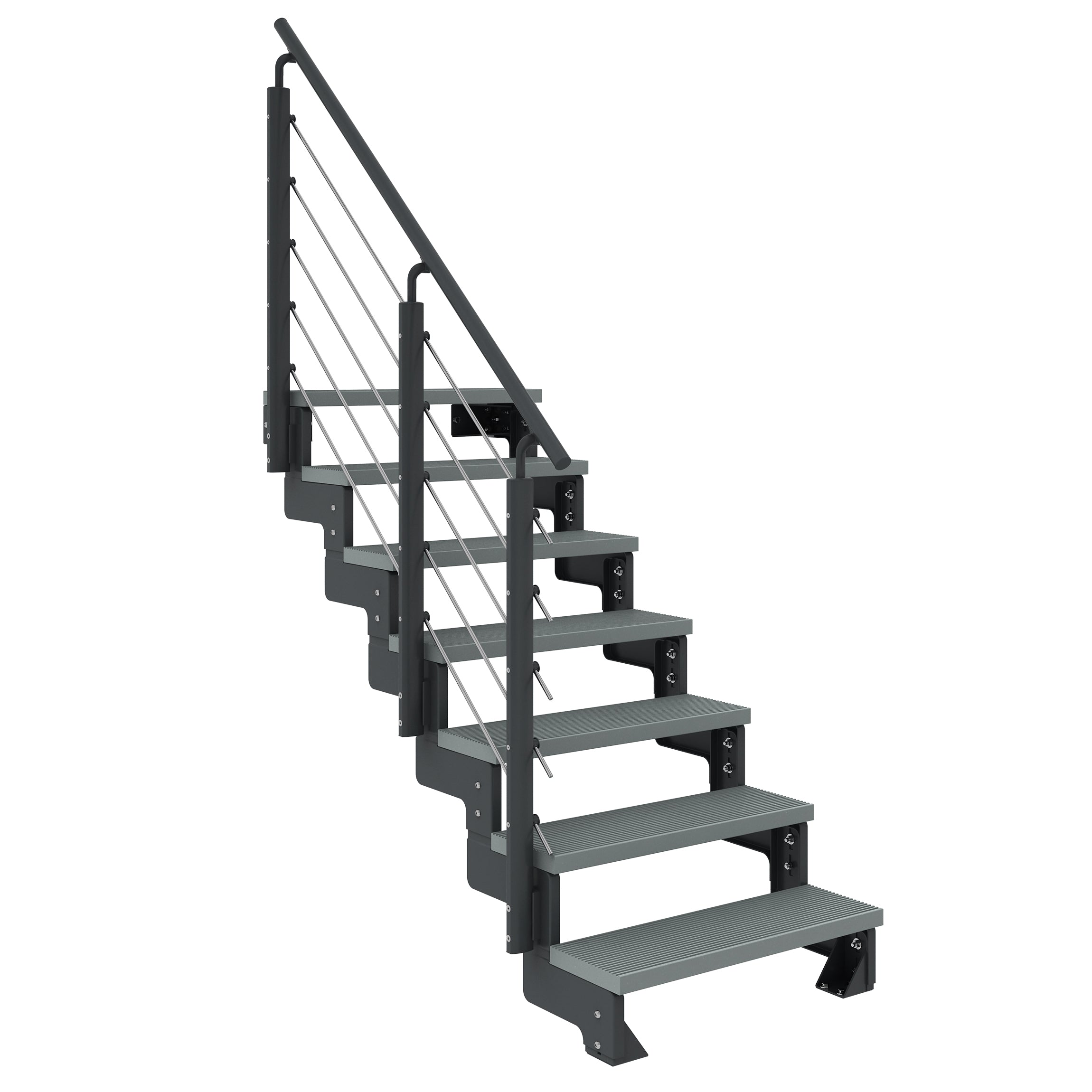 Gardentop Anthrazit NEU!!! - Stufen Trimax GRAU - 80 cm
