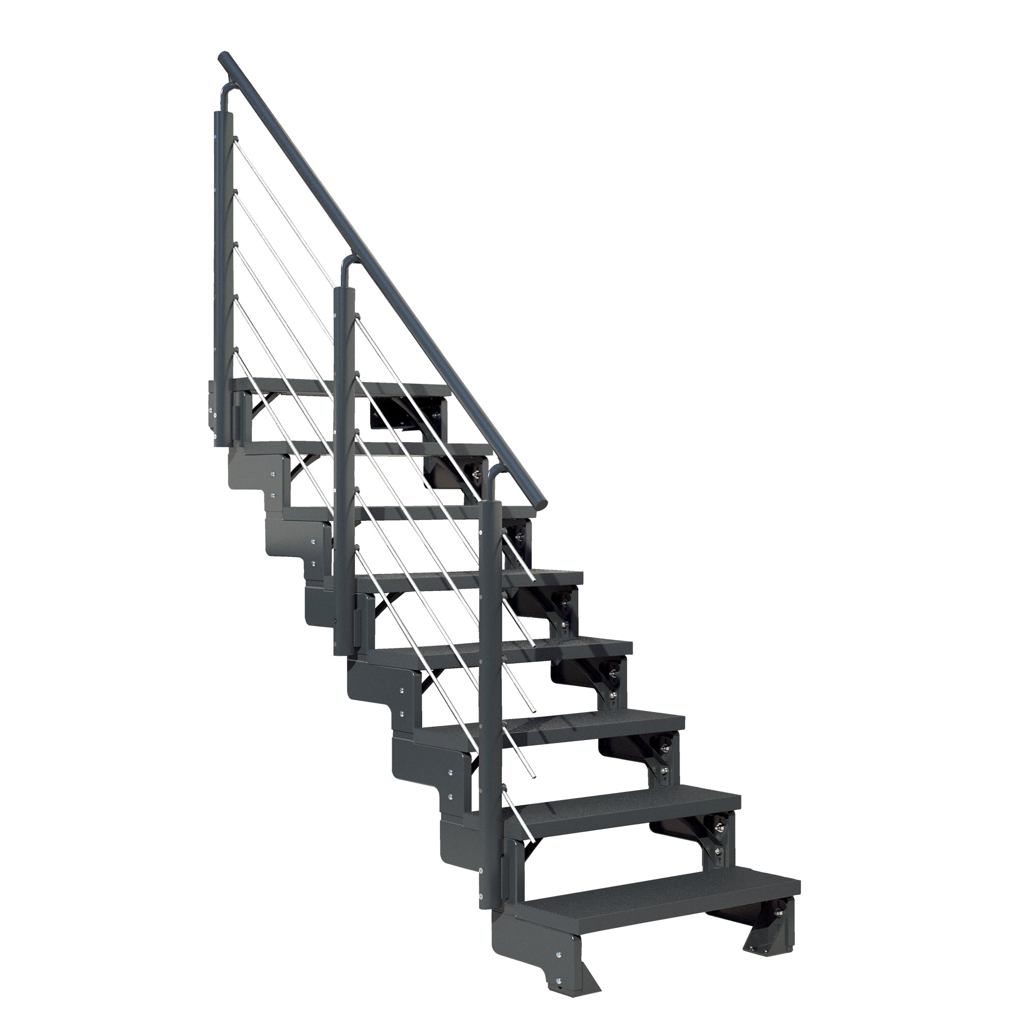 Gardentop Anthrazit NEU!!! - Stufen Trimax ANTHRAZIT - 100 cm