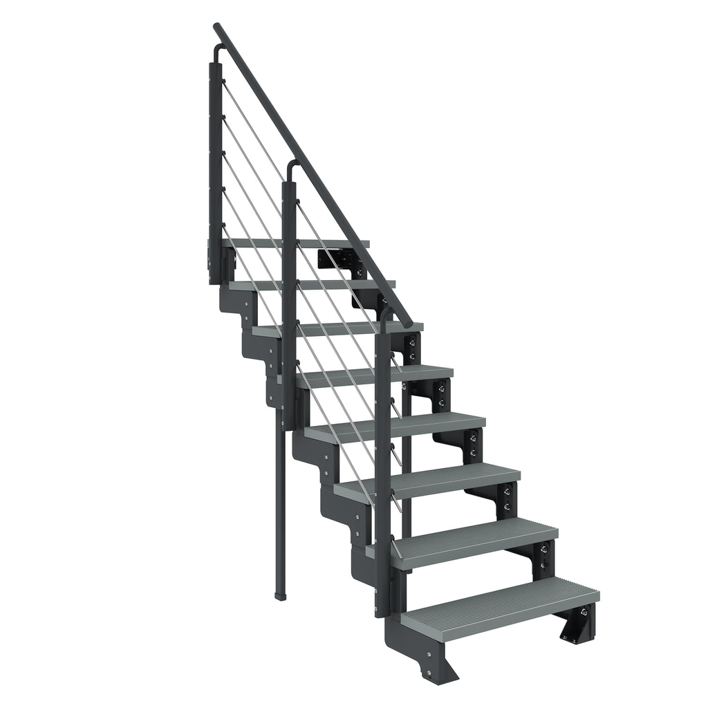 Gardentop Anthrazit NEU!!! - Stufen Trimax GRAU - 80 cm