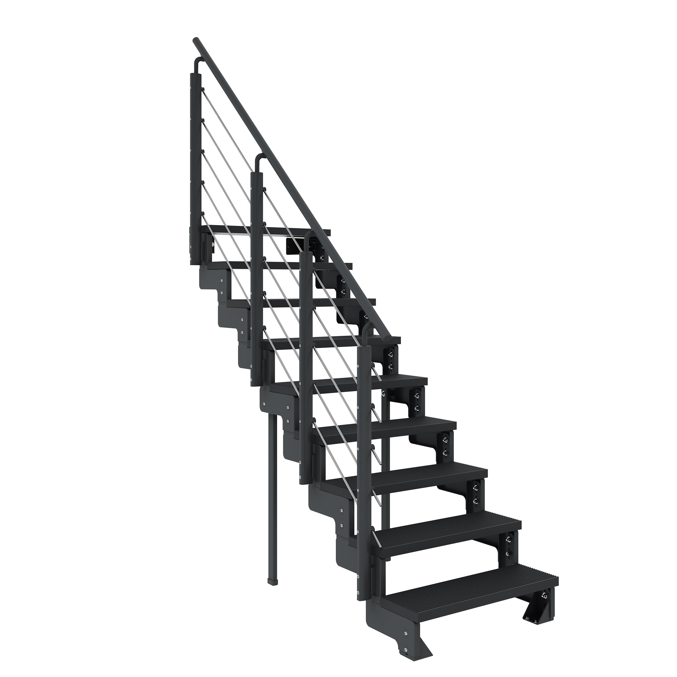 Gardentop Anthrazit NEU!!! - Stufen Trimax ANTHRAZIT - 100 cm