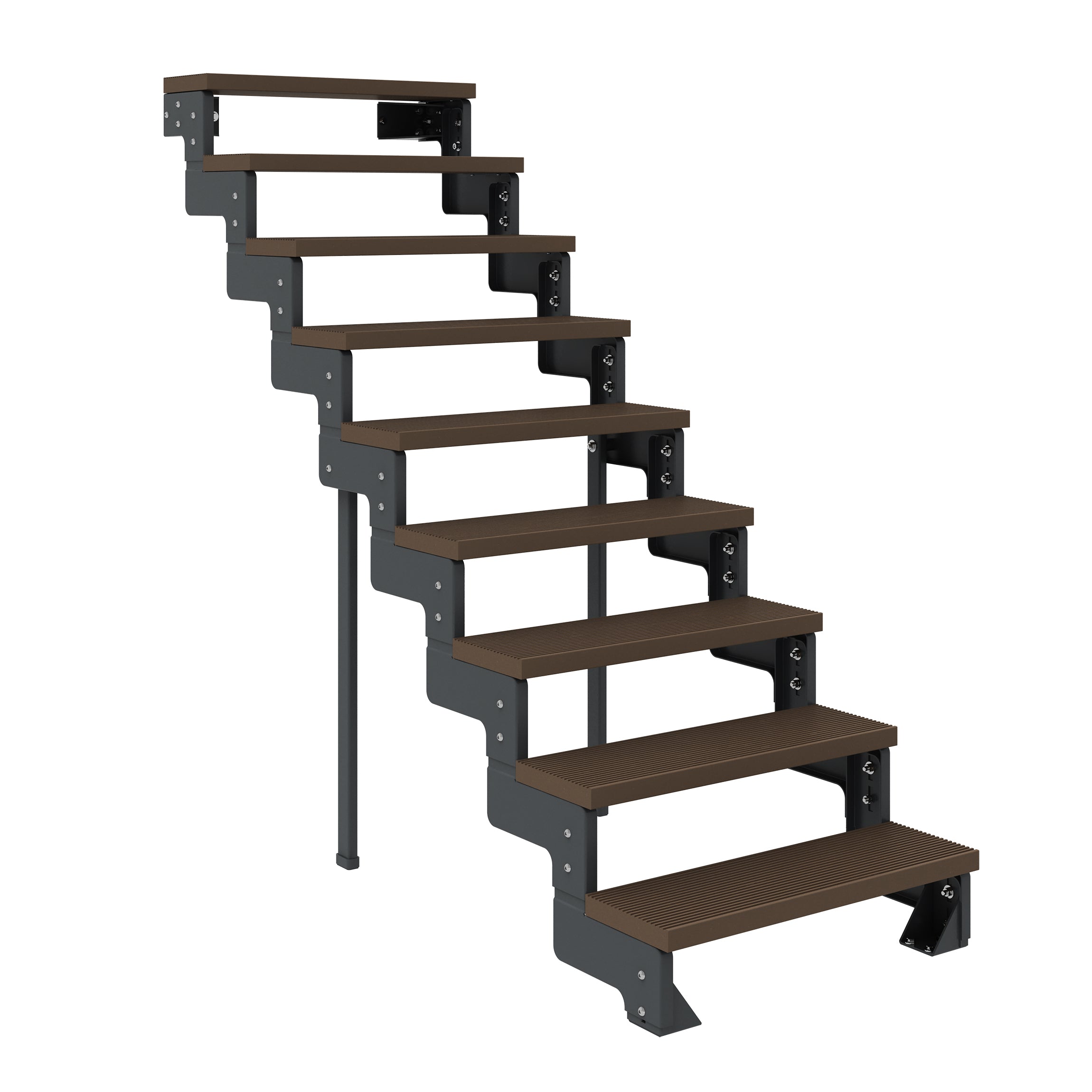 Gardentop Anthrazit NEU!!! - Stufen Trimax DUNKELBRAUN - 80 cm