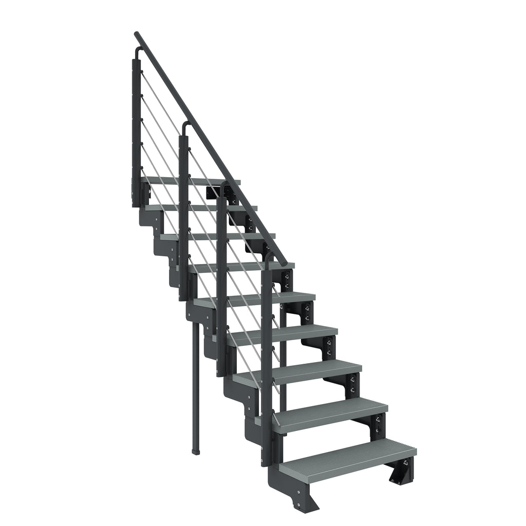 Gardentop Anthrazit NEU!!! - Stufen Trimax GRAU - 80 cm