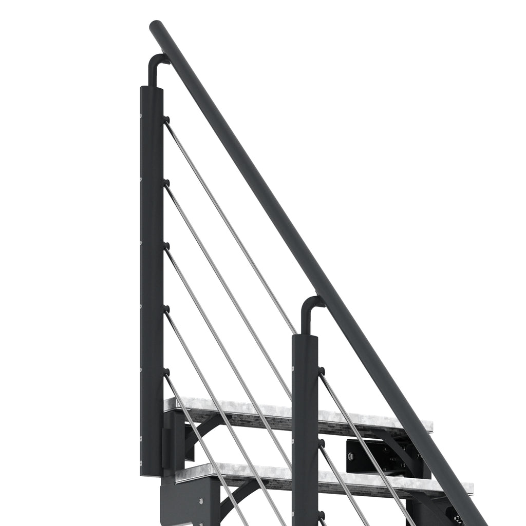 Gardentop Anthrazit NEU!!! - Stufen GITTERROST - 80 cm