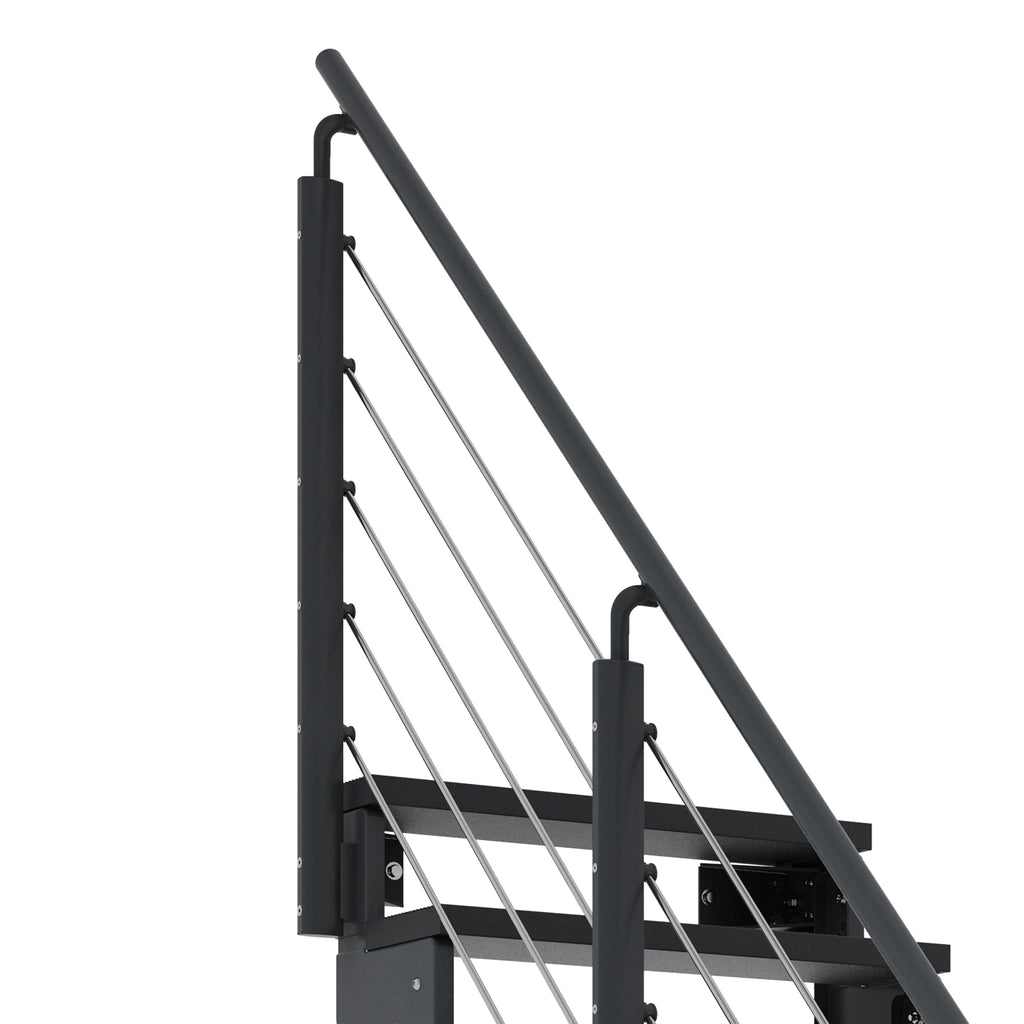 Gardentop Anthrazit NEU!!! - Stufen Trimax ANTHRAZIT - 100 cm