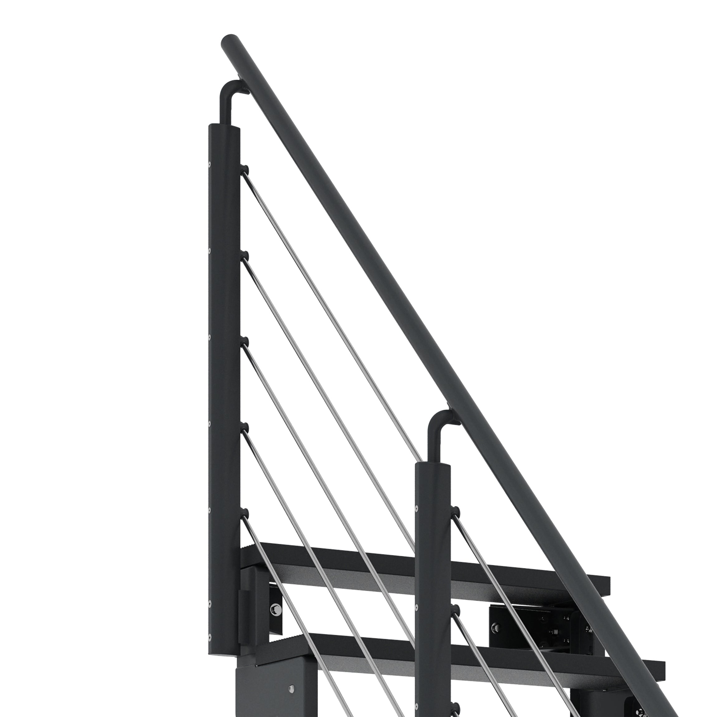 Gardentop Anthrazit NEU!!! - Stufen Trimax ANTHRAZIT - 100 cm