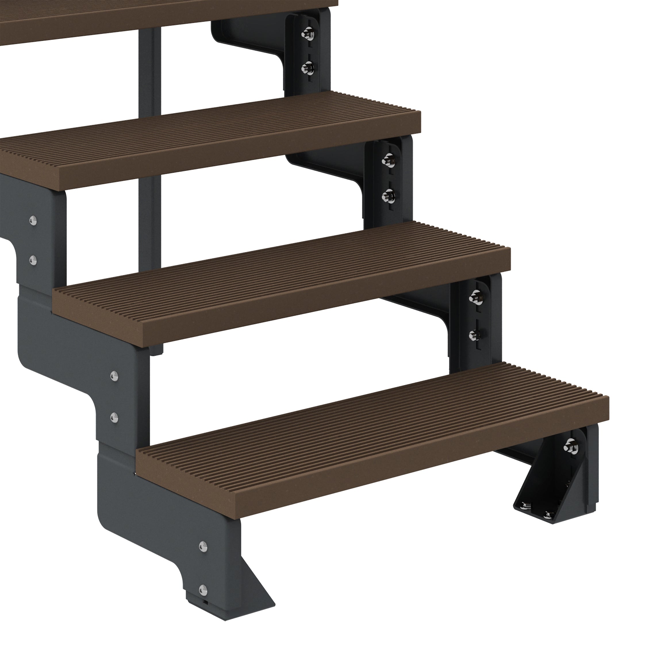 Gardentop Anthrazit NEU!!! - Stufen Trimax DUNKELBRAUN - 80 cm