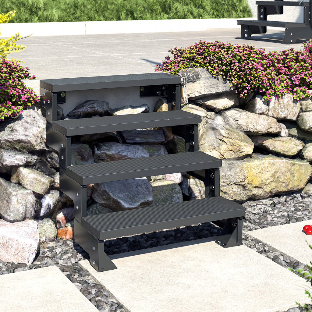 Gardentop Anthrazit NEU!!! - Stufen Trimax ANTHRAZIT - 100 cm