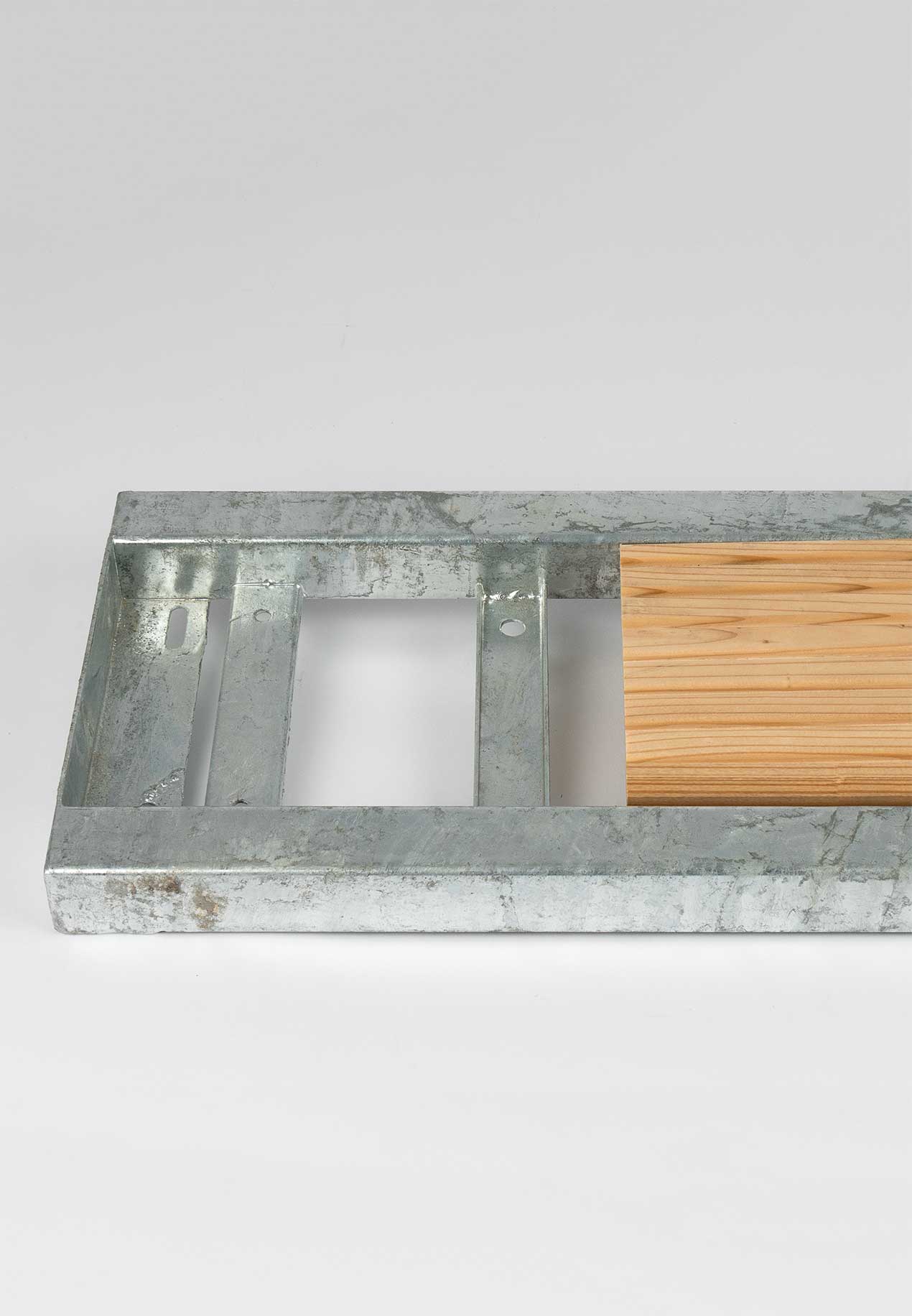 Gardentop - Stufen Einlegestufen - 100 cm - Gartentreppe - Außentreppe für den Garten