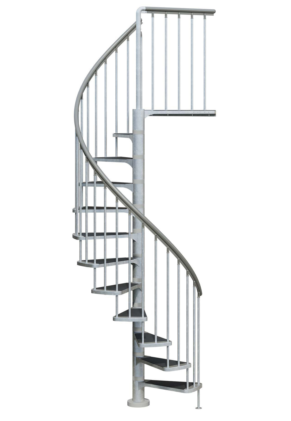 Gartentreppe Gardenspin - Stufen Trimax Anthrazit