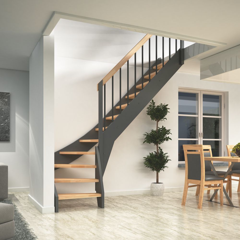 Faro - Raumspartreppe - Treppe wird auf Maß gefertigt