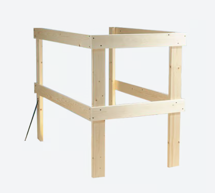 Lukenschutzgeländer Holz