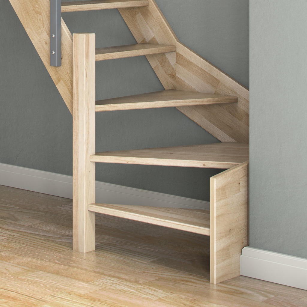 Brest - gerade oder 1/4 gewendelt