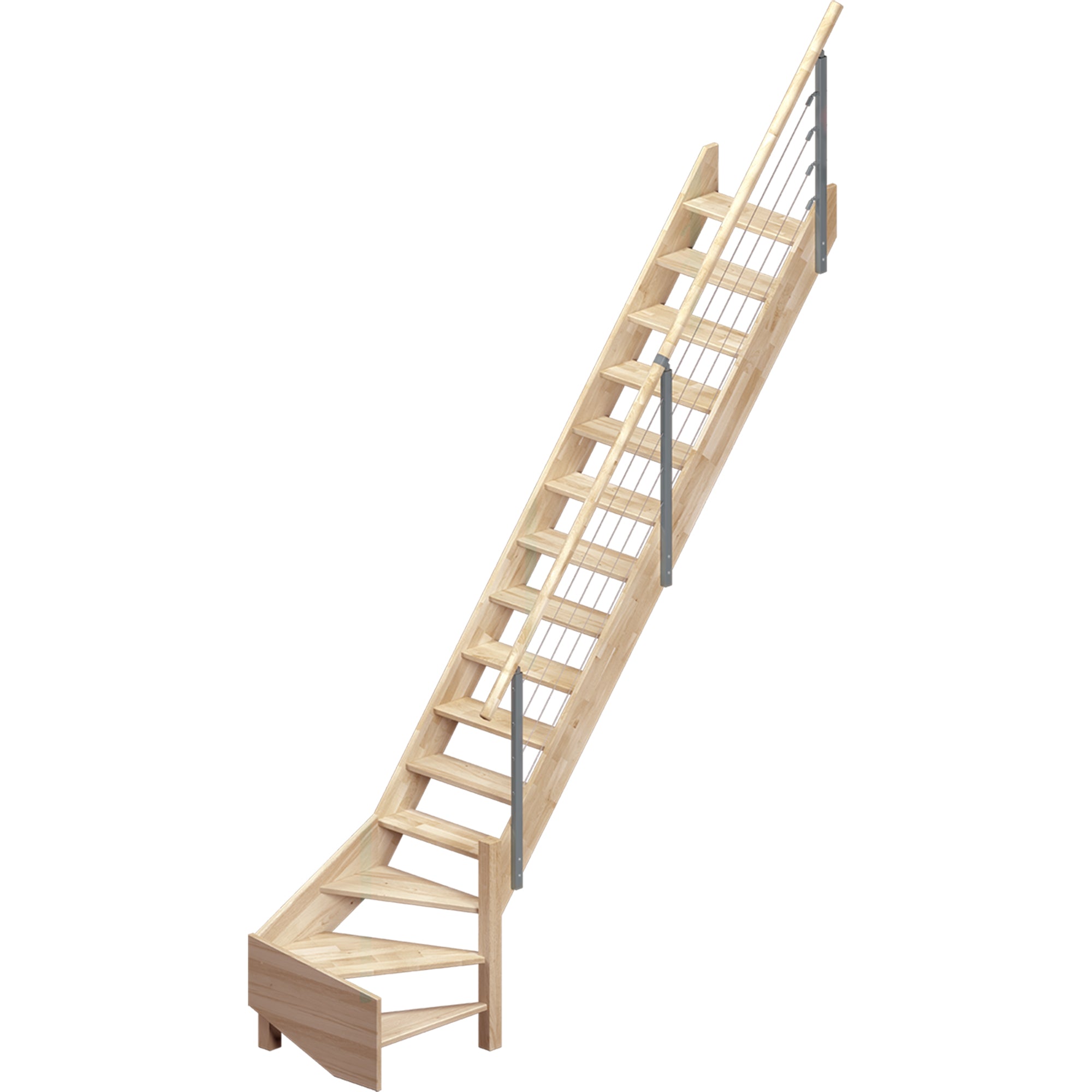 Brest - Raumspartreppe – gerade oder 1/4 gewendelt