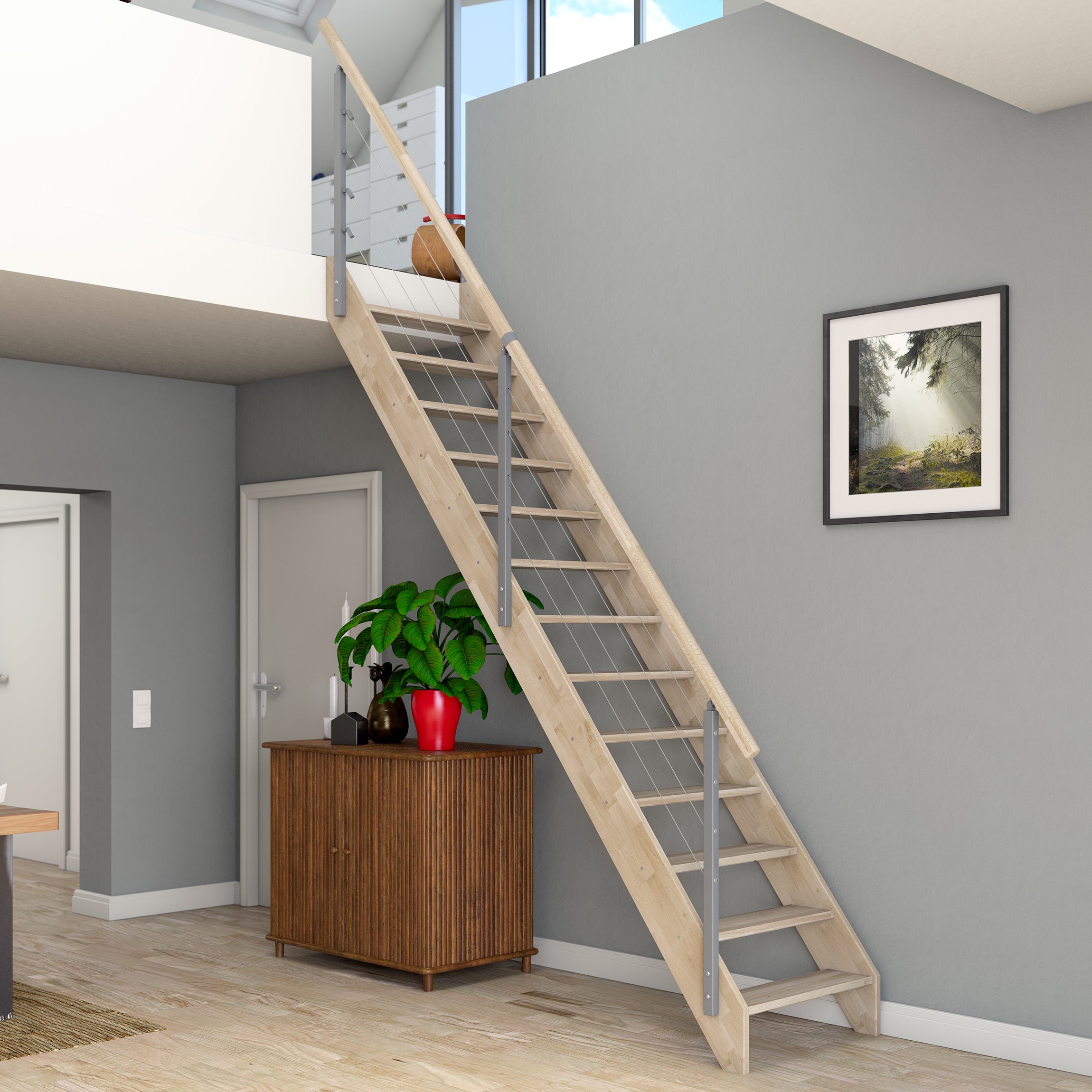 Brest - gerade oder 1/4 gewendelt