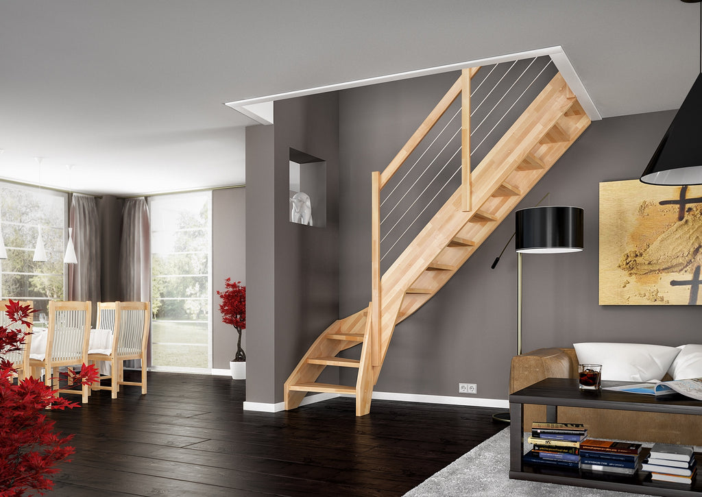 Faro - Raumspartreppe - Treppe wird auf Maß gefertigt