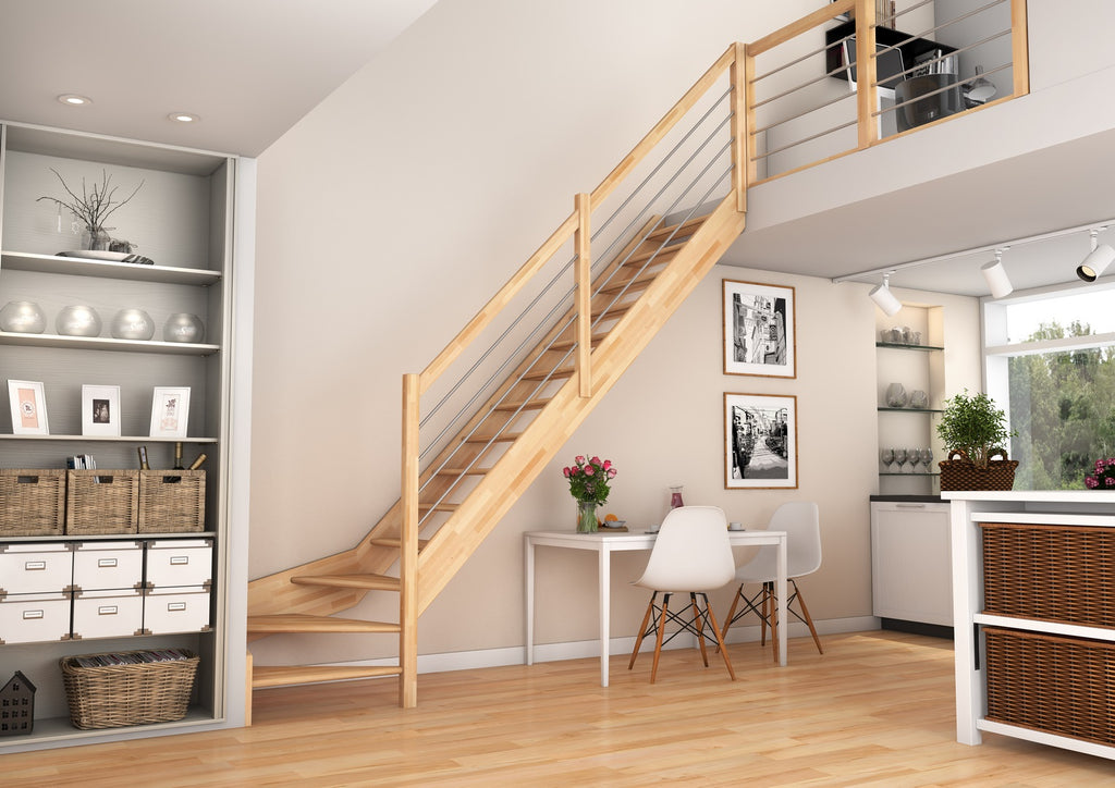 Paris - Raumspartreppe - 1/4 gewendelter Verlauf